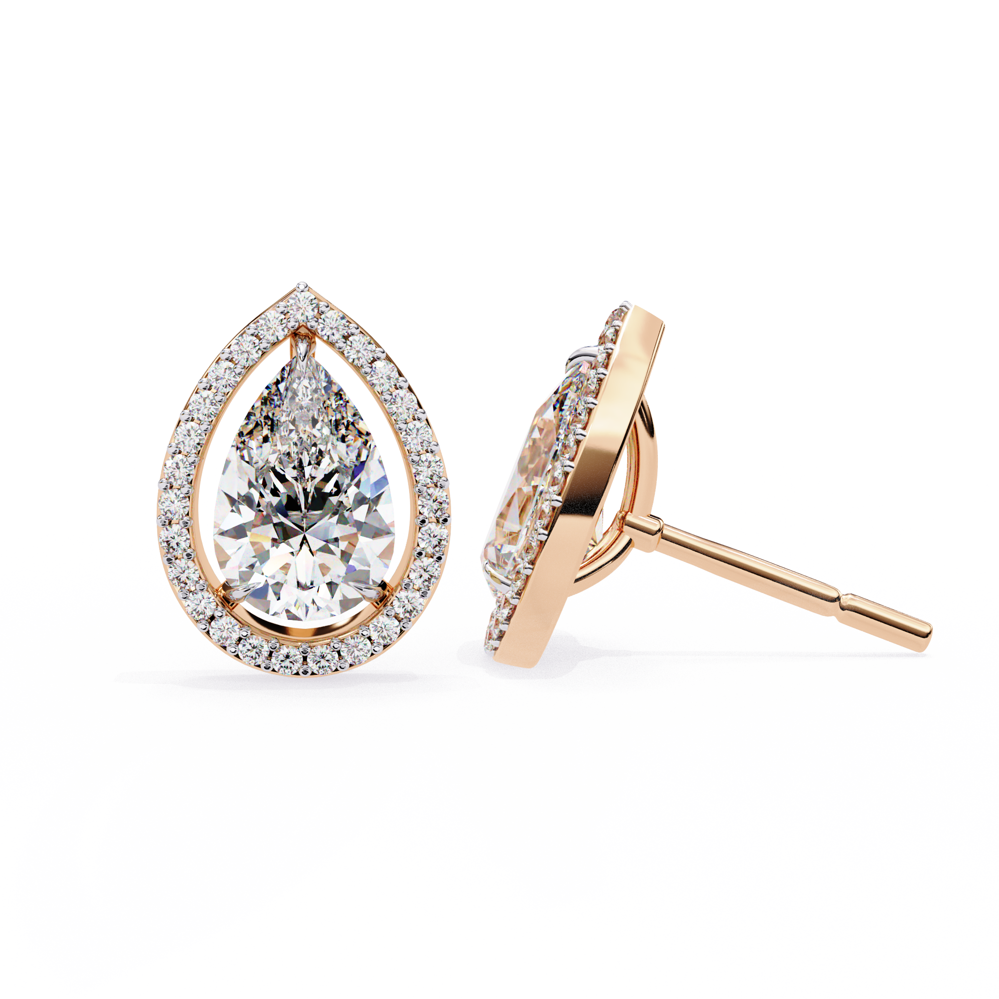 Beatrice Solitaire Earring