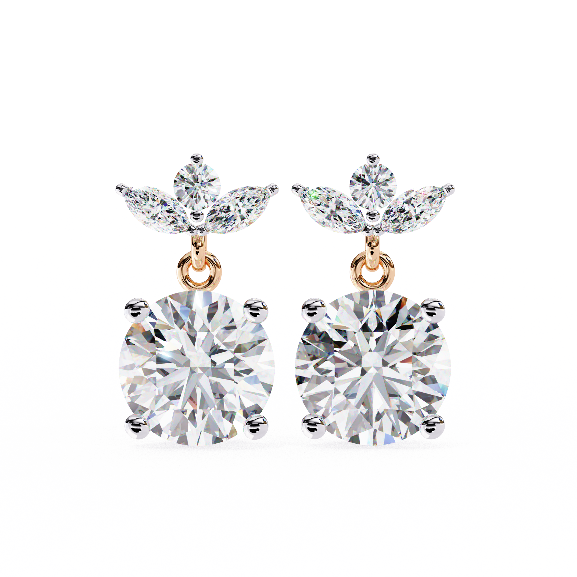 Bernice Solitaire Earring