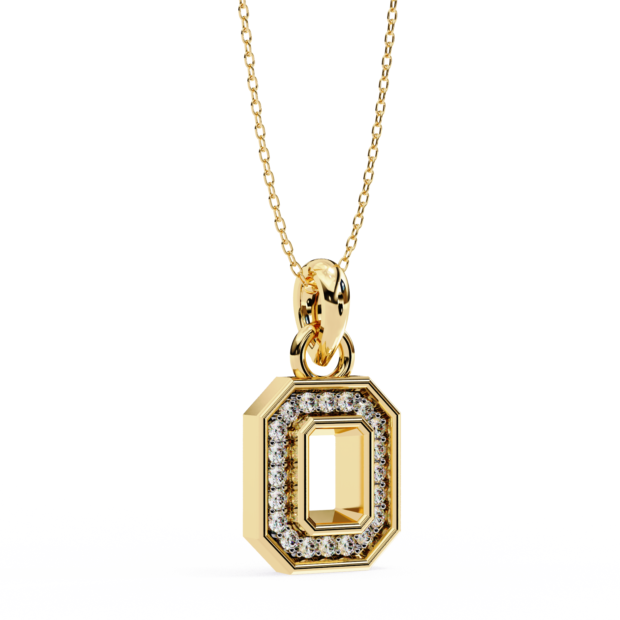 Aura Diamond Pendant