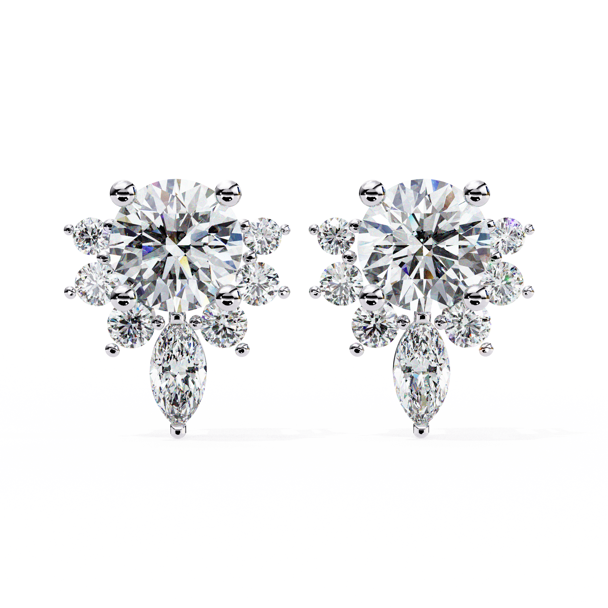 Bethany Solitaire Earring