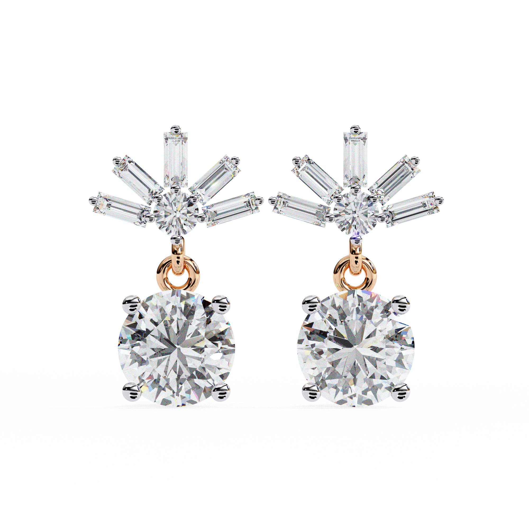 Edna Solitaire Earring