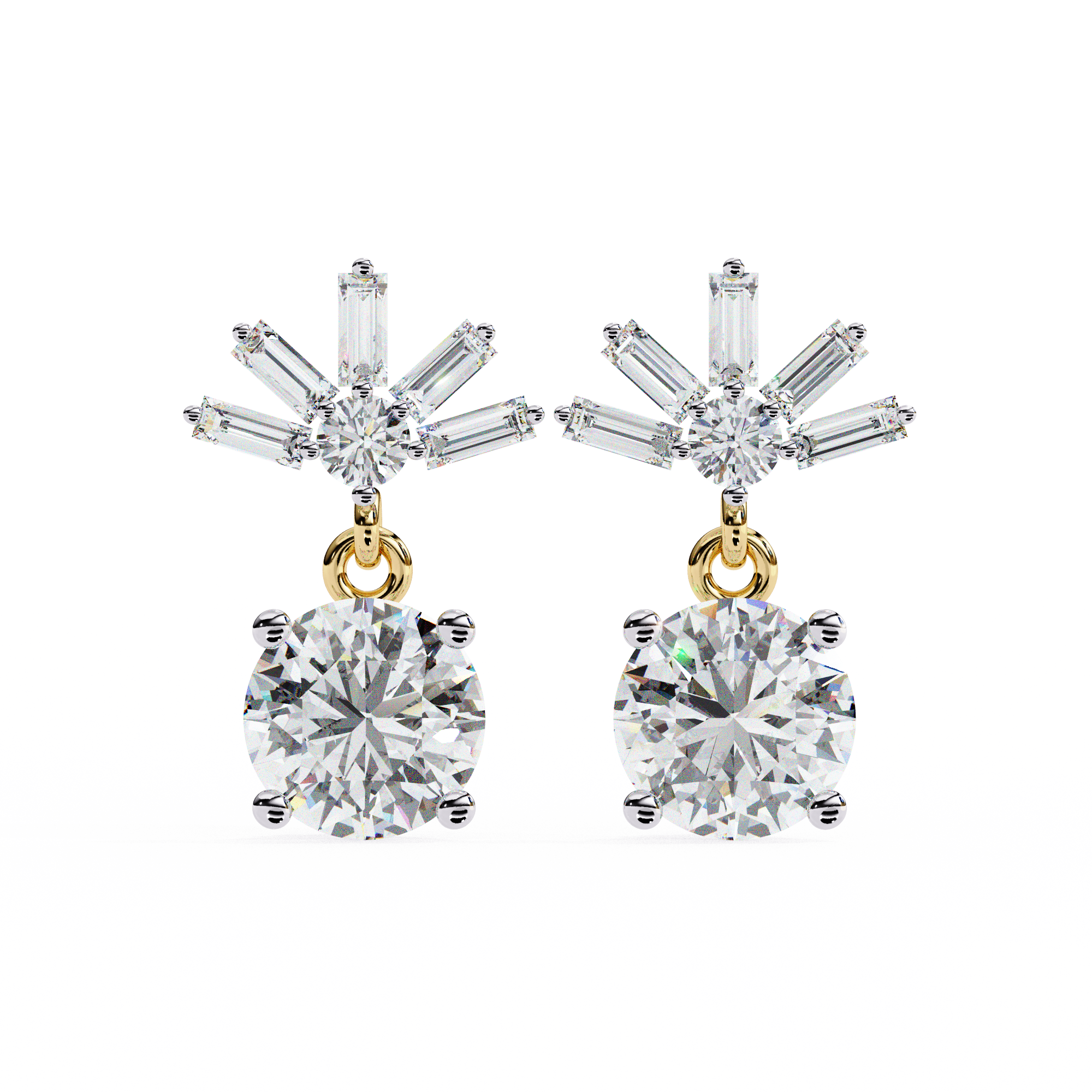 Edna Solitaire Earring