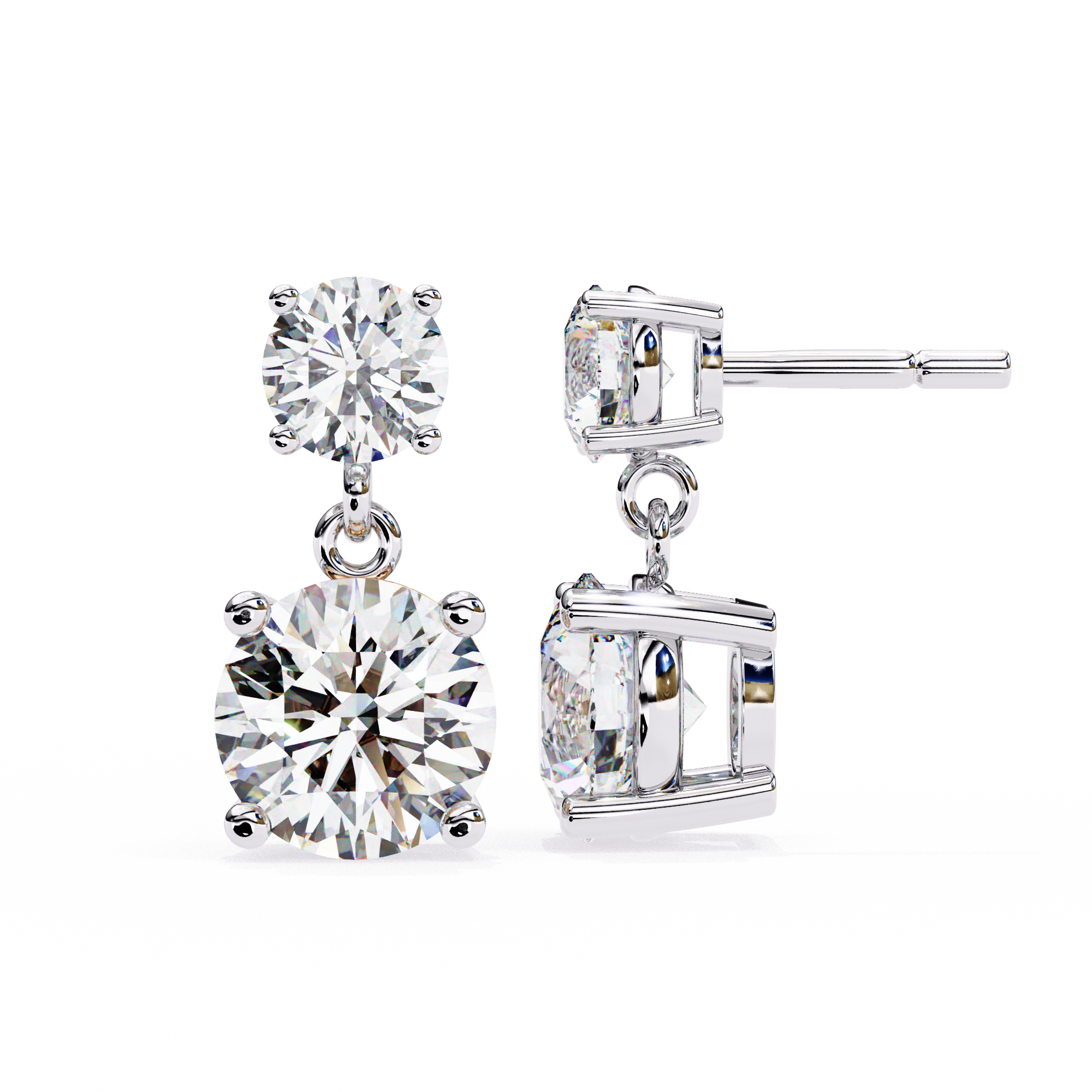 Annabelle Solitaire Earring