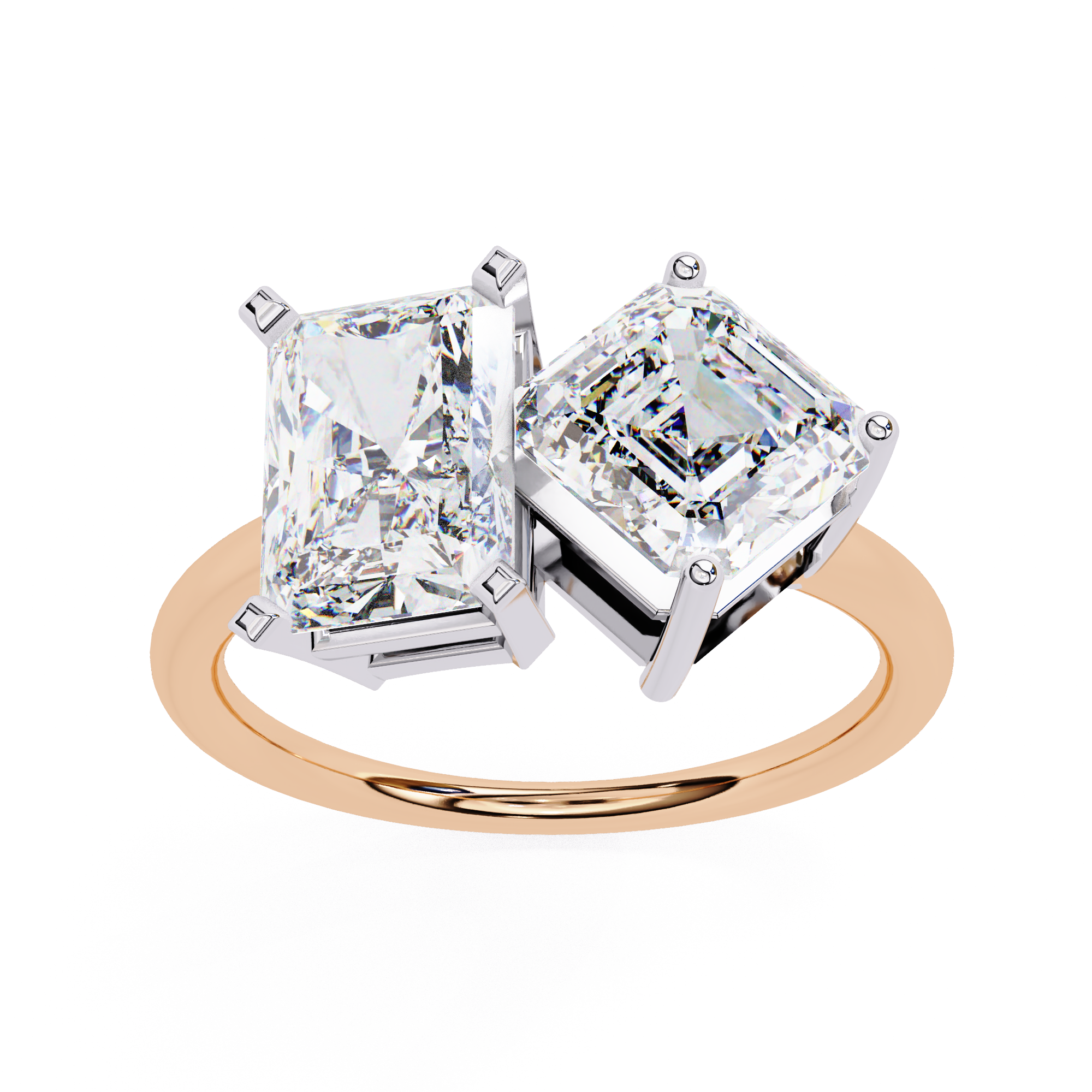 Patricia Two stone Ring