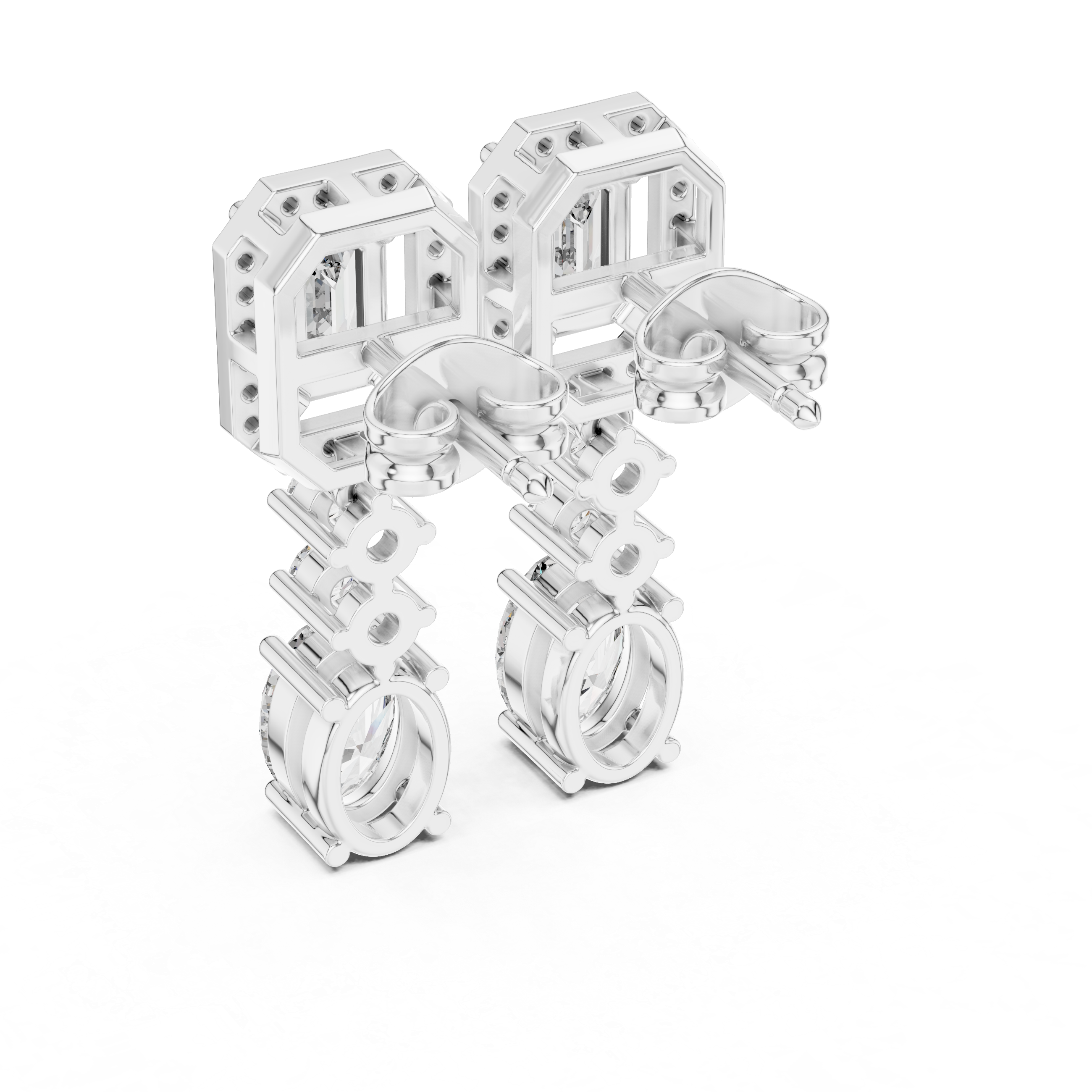 Mason Diamond Earring