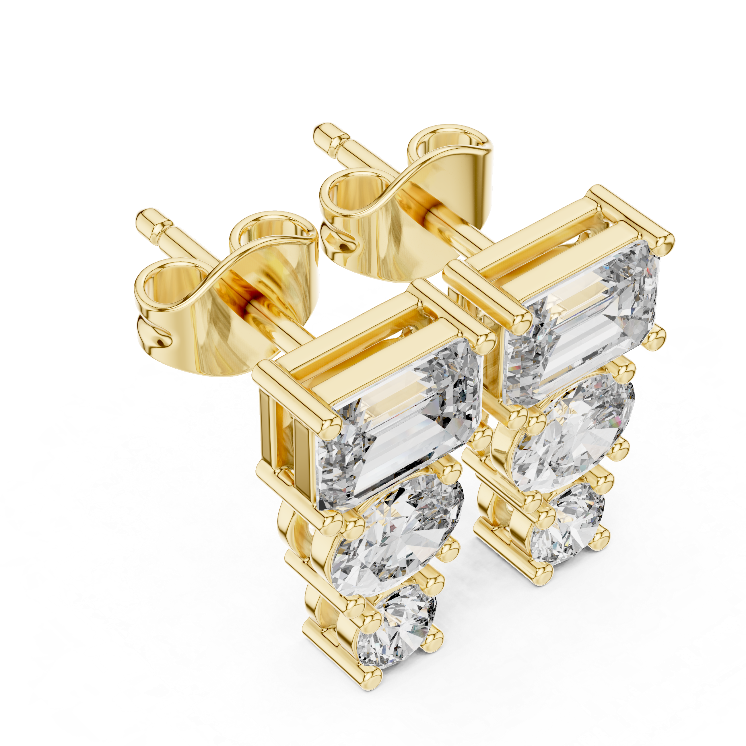 Elizabeth Diamond Earring