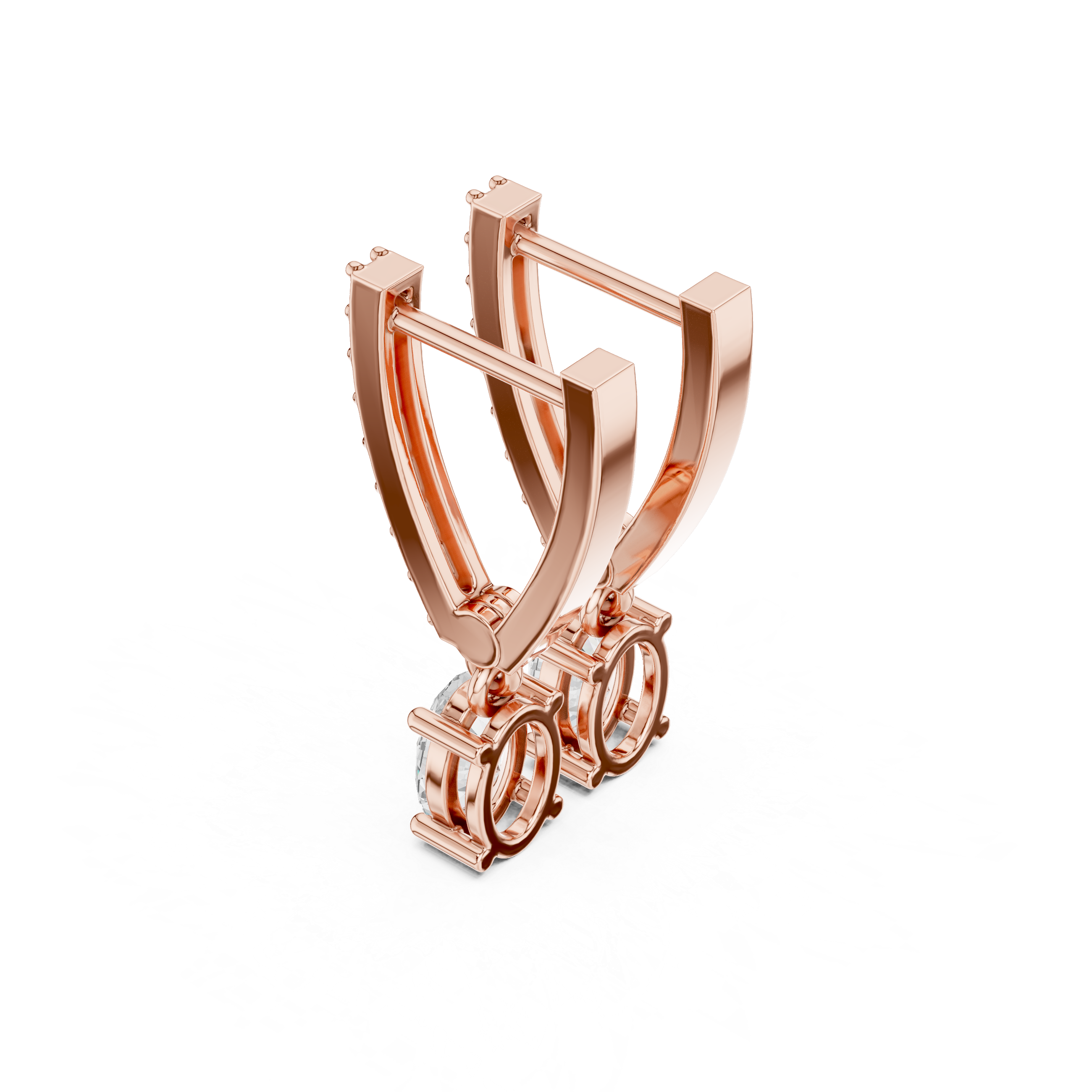 Cordelia Solitaire Earring