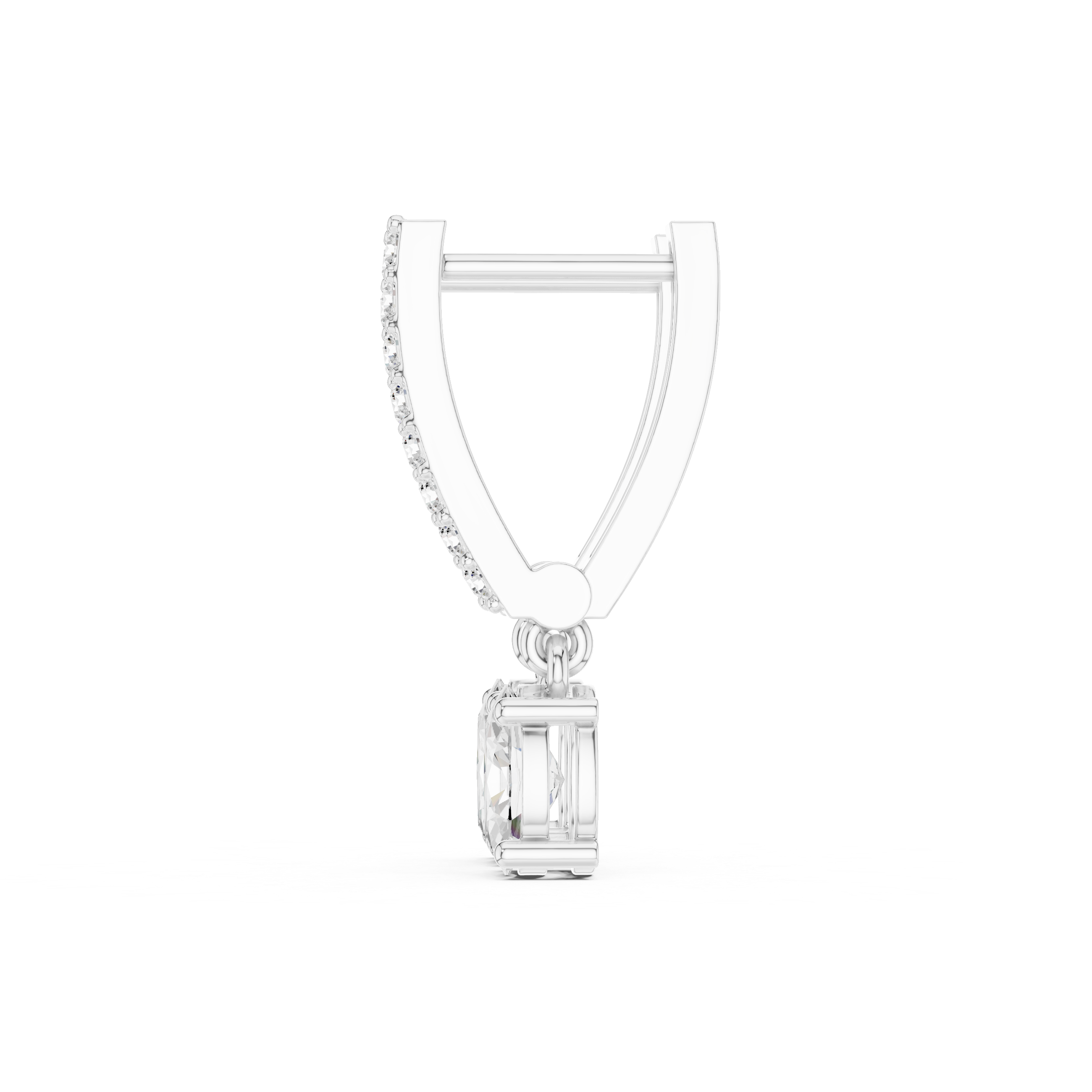 Cordelia Solitaire Earring