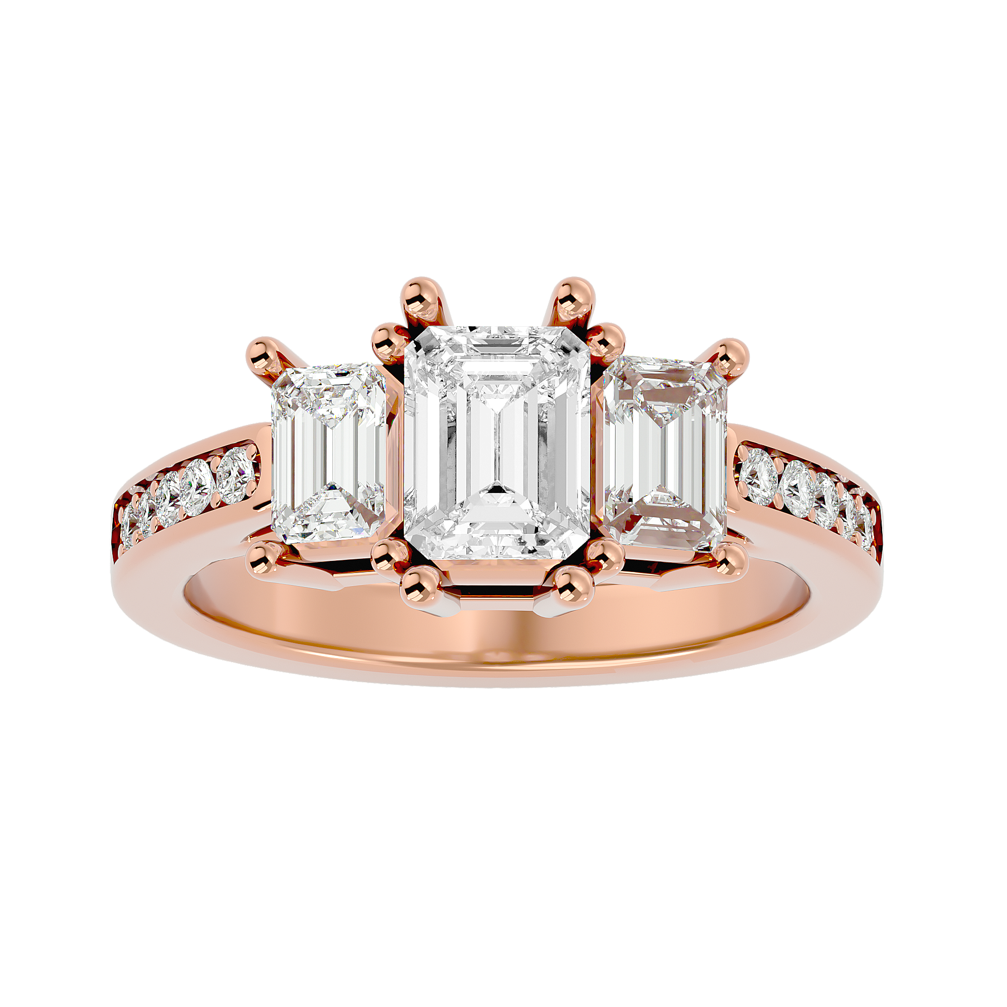 Penelope Three Stone Ring