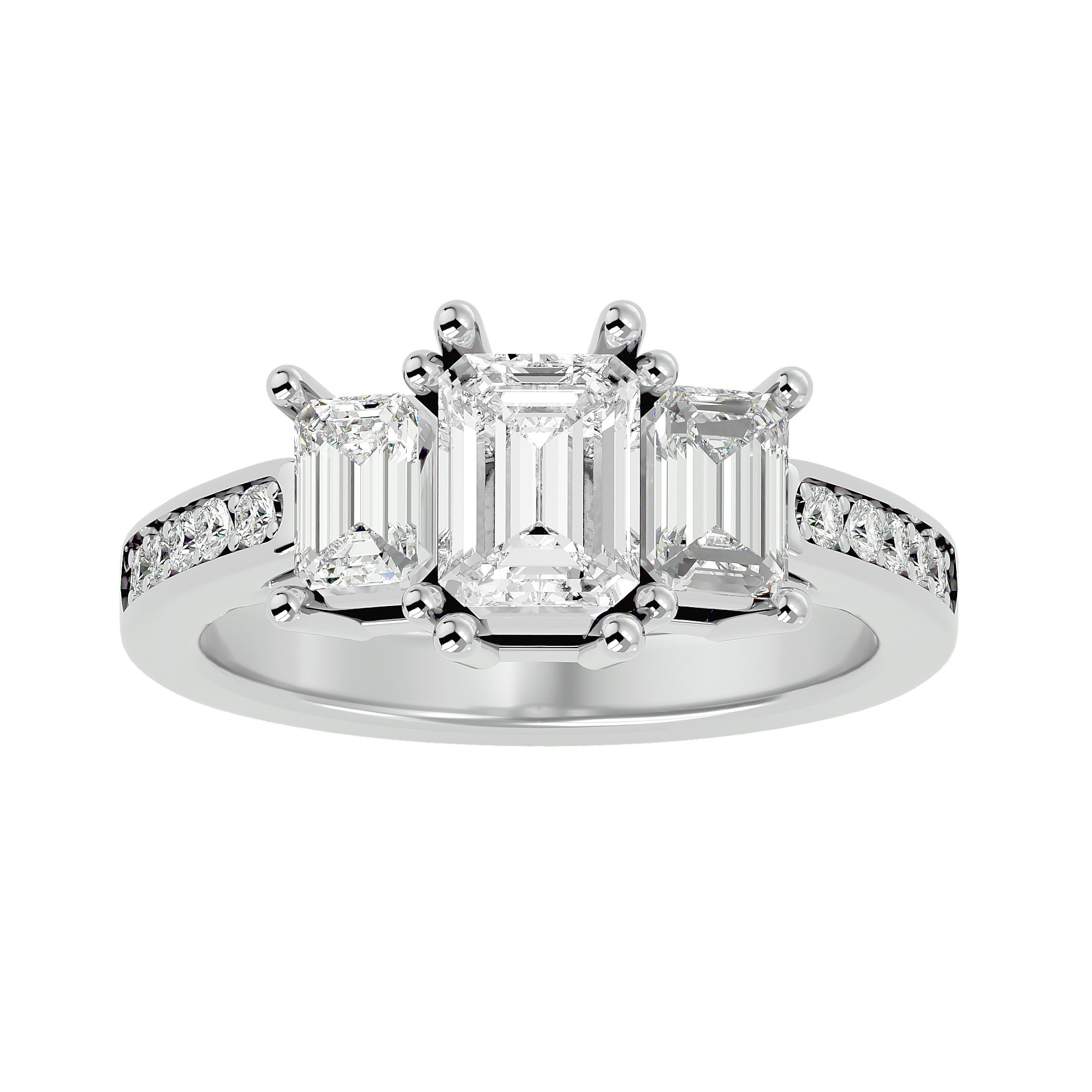 Penelope Three Stone Ring