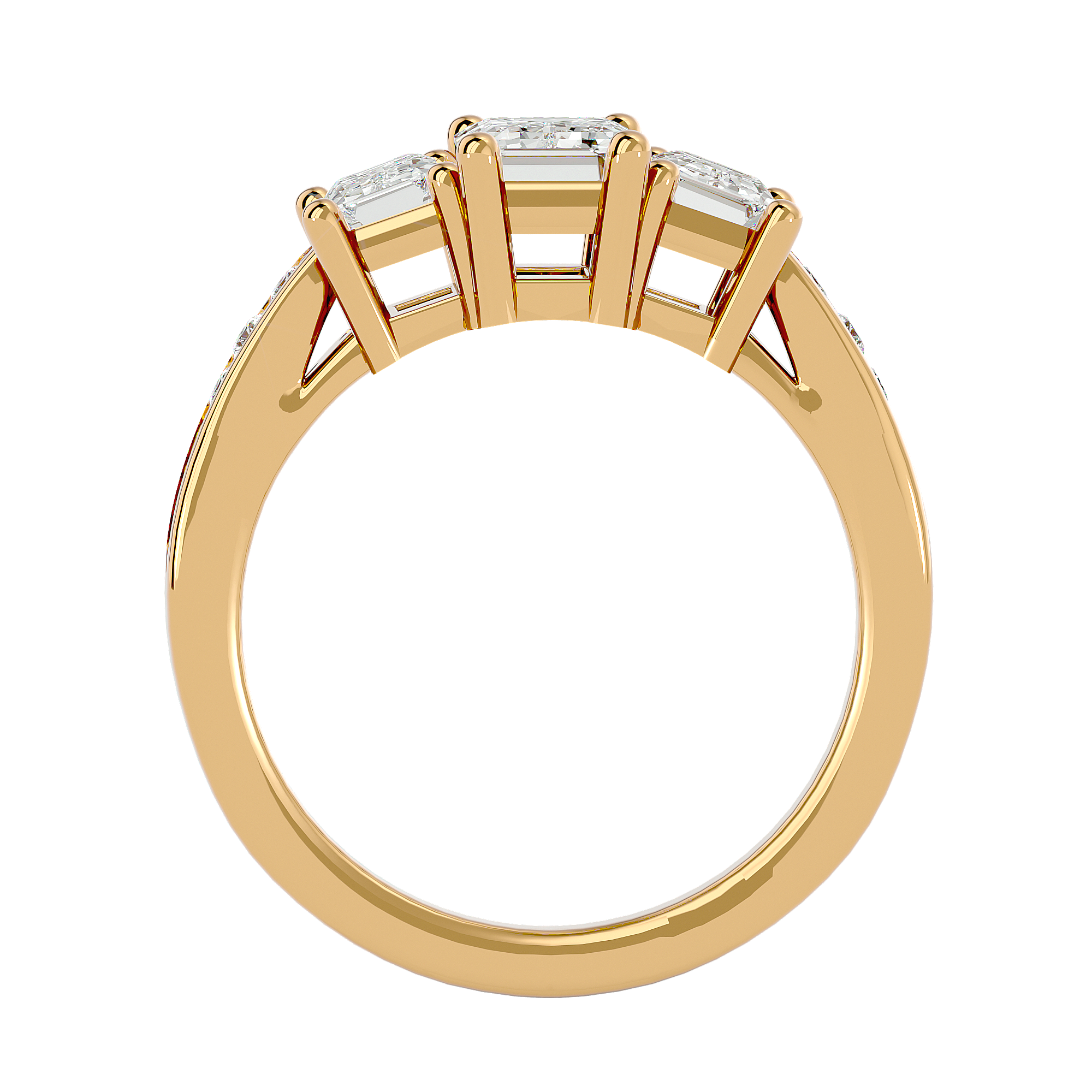 Penelope Three Stone Ring