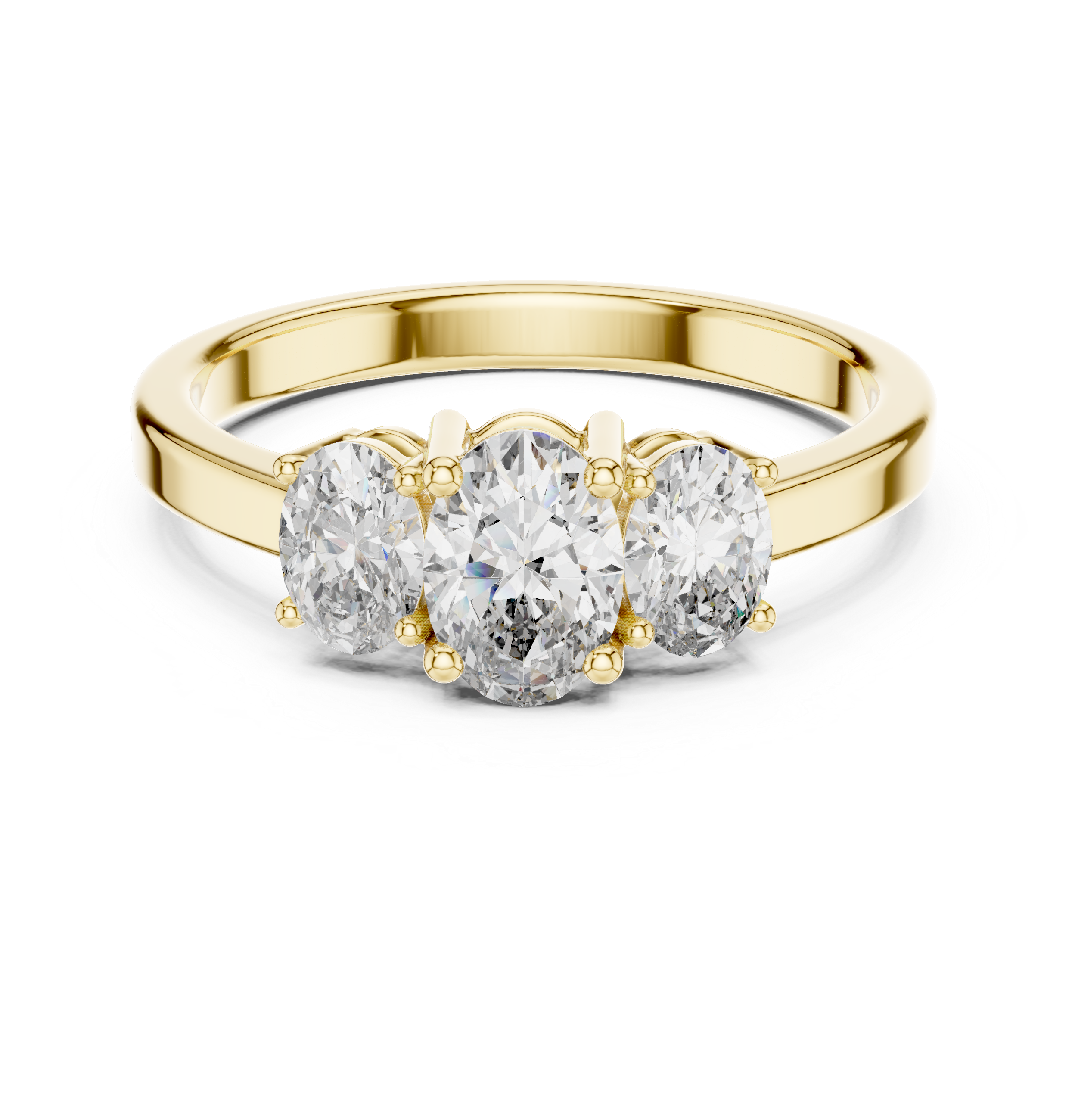 Mireille Three Stone Ring