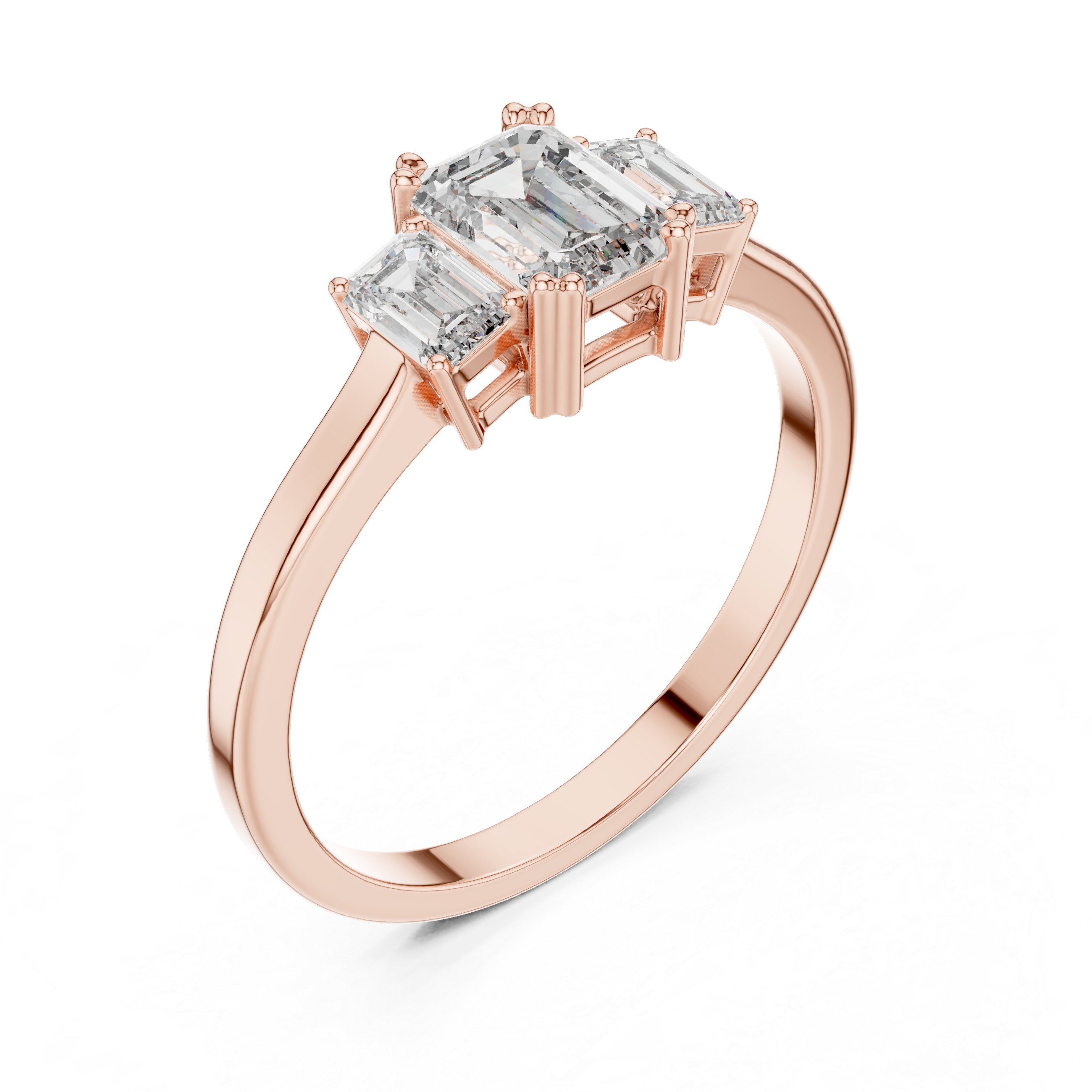 Odette Three Stone Ring