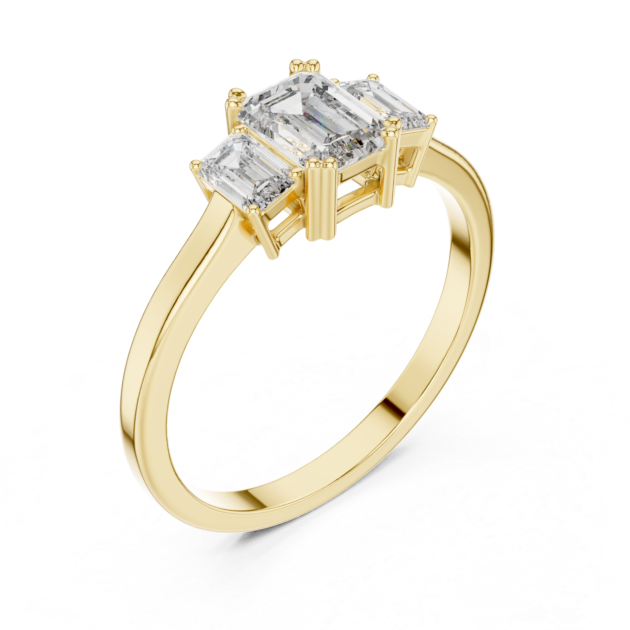 Odette Three Stone Ring
