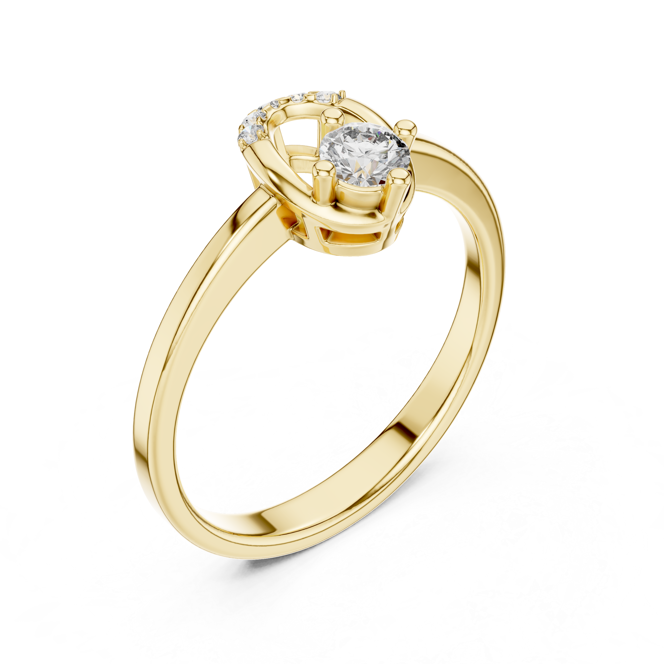 Leah Solitaire Ring