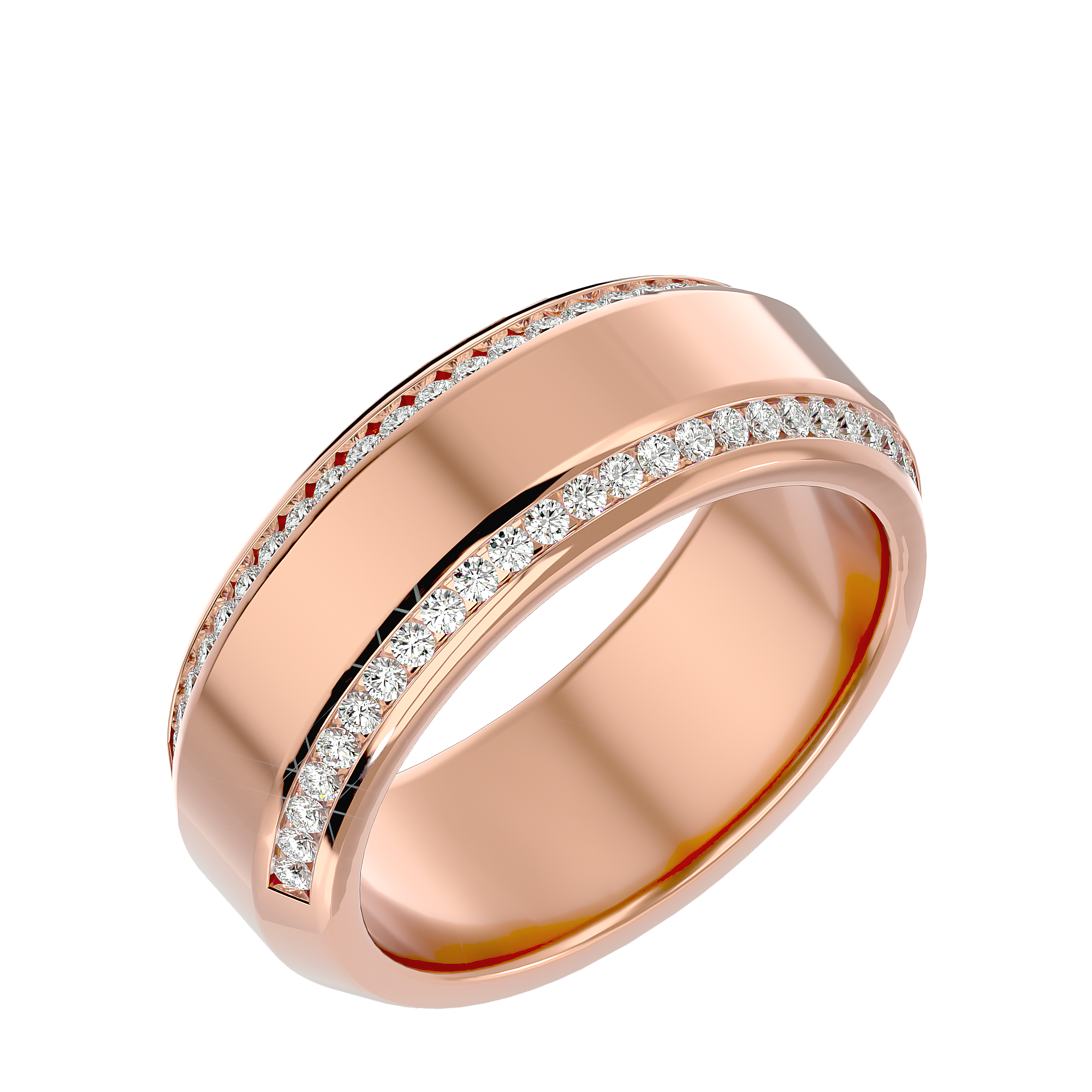 Vega Mens Studded Ring