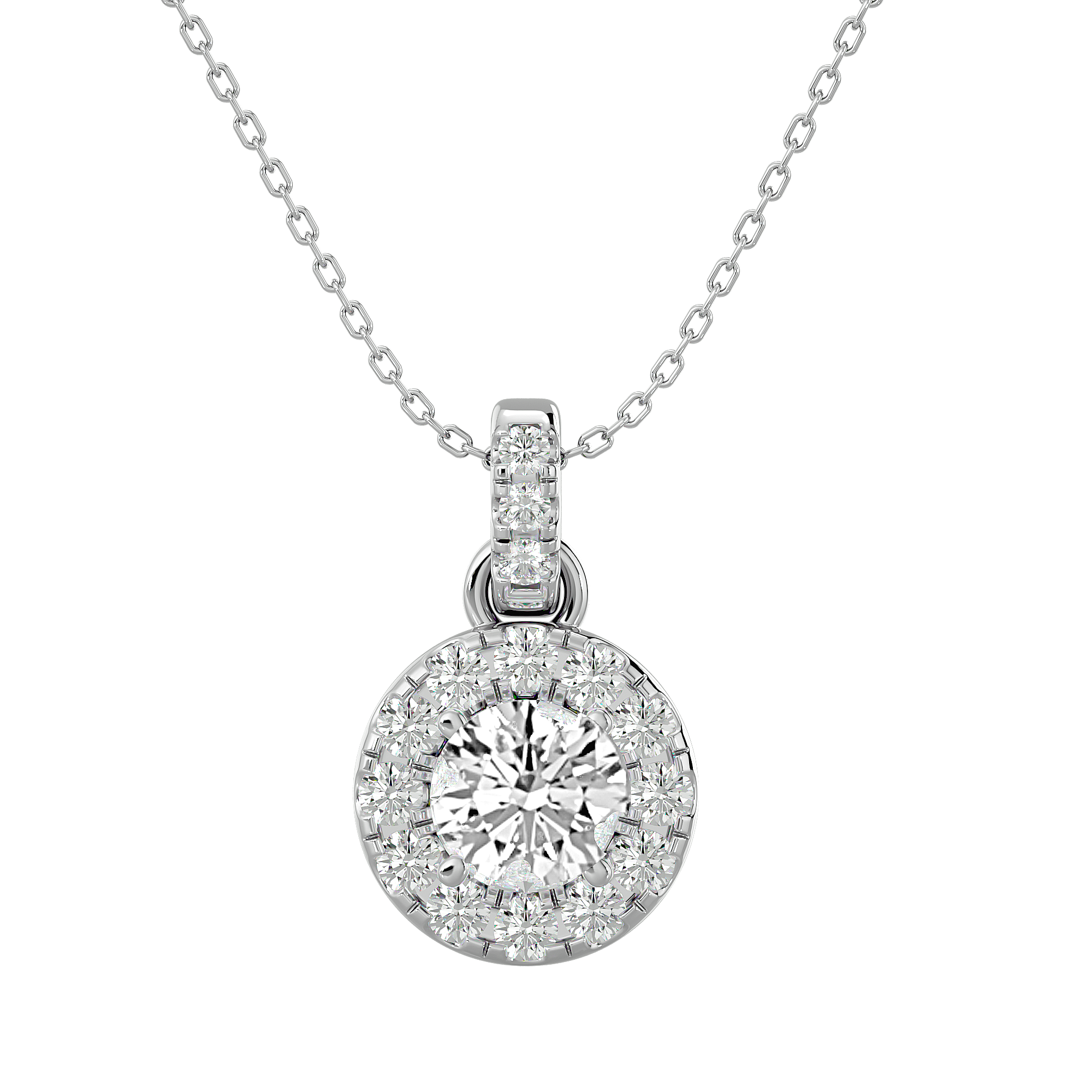 Bijou Solitaire Pendant