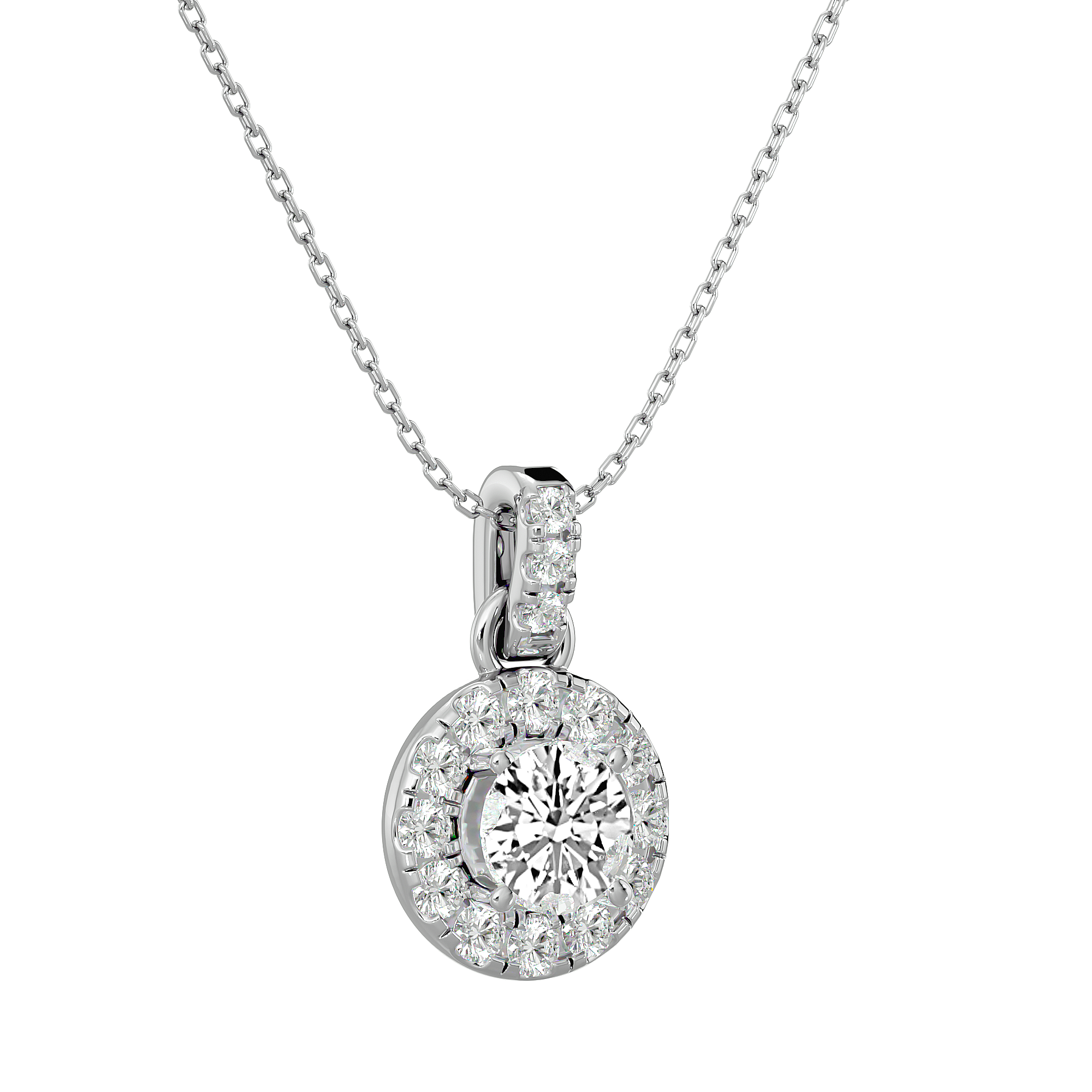 Bijou Solitaire Pendant