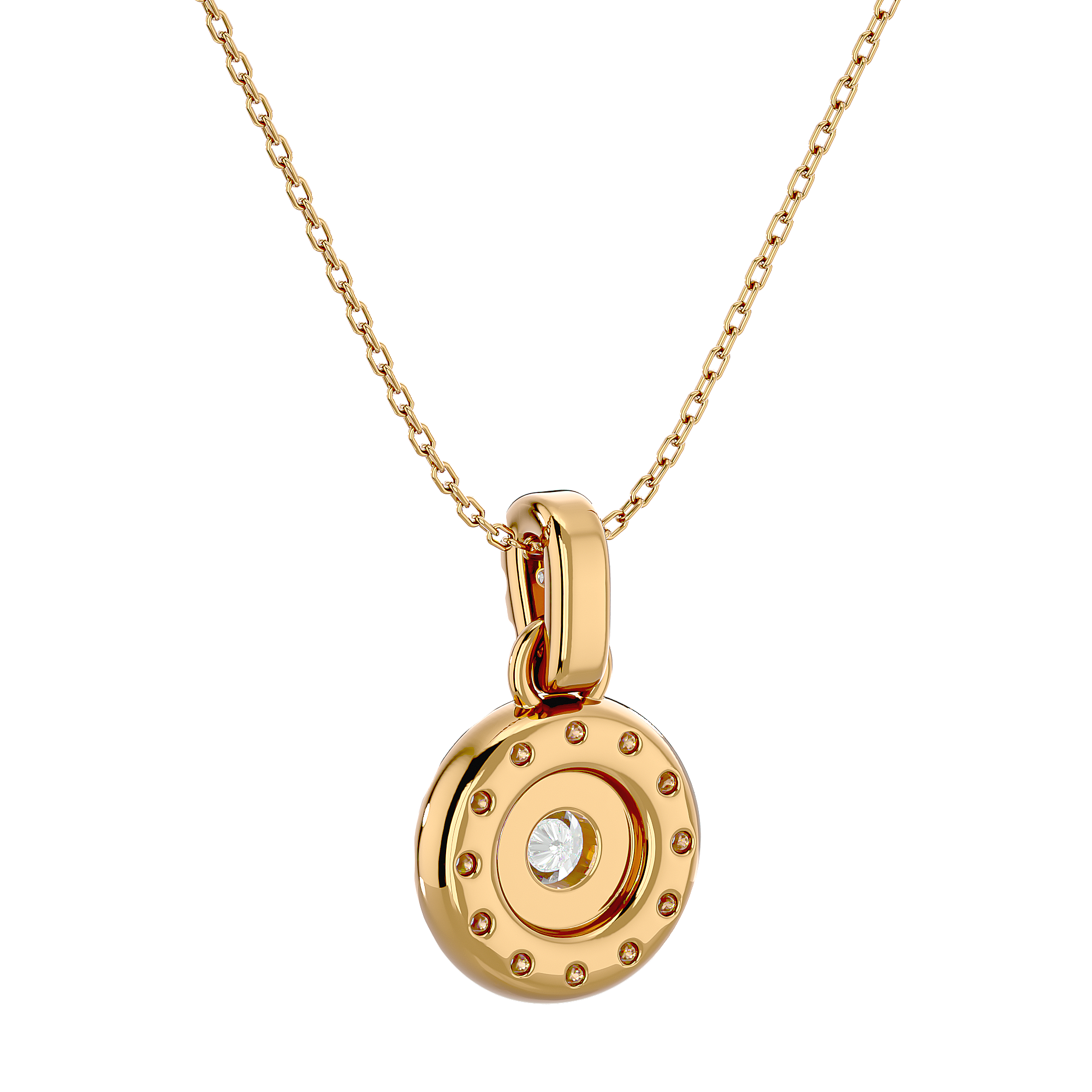 Bijou Solitaire Pendant