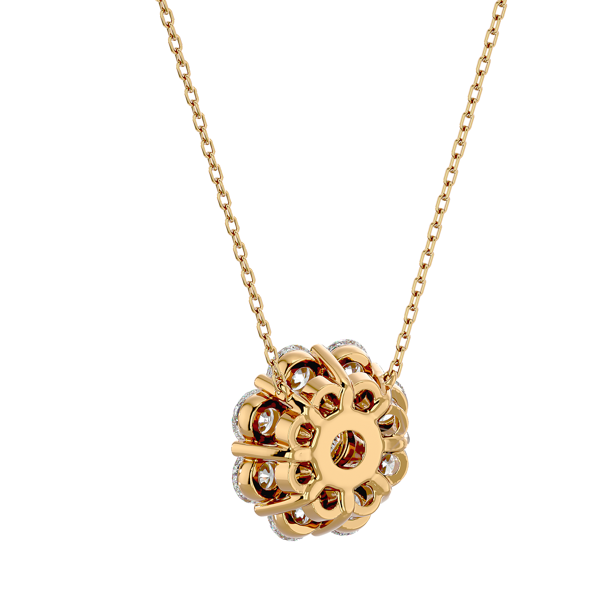 Brigitte Solitaire Pendant