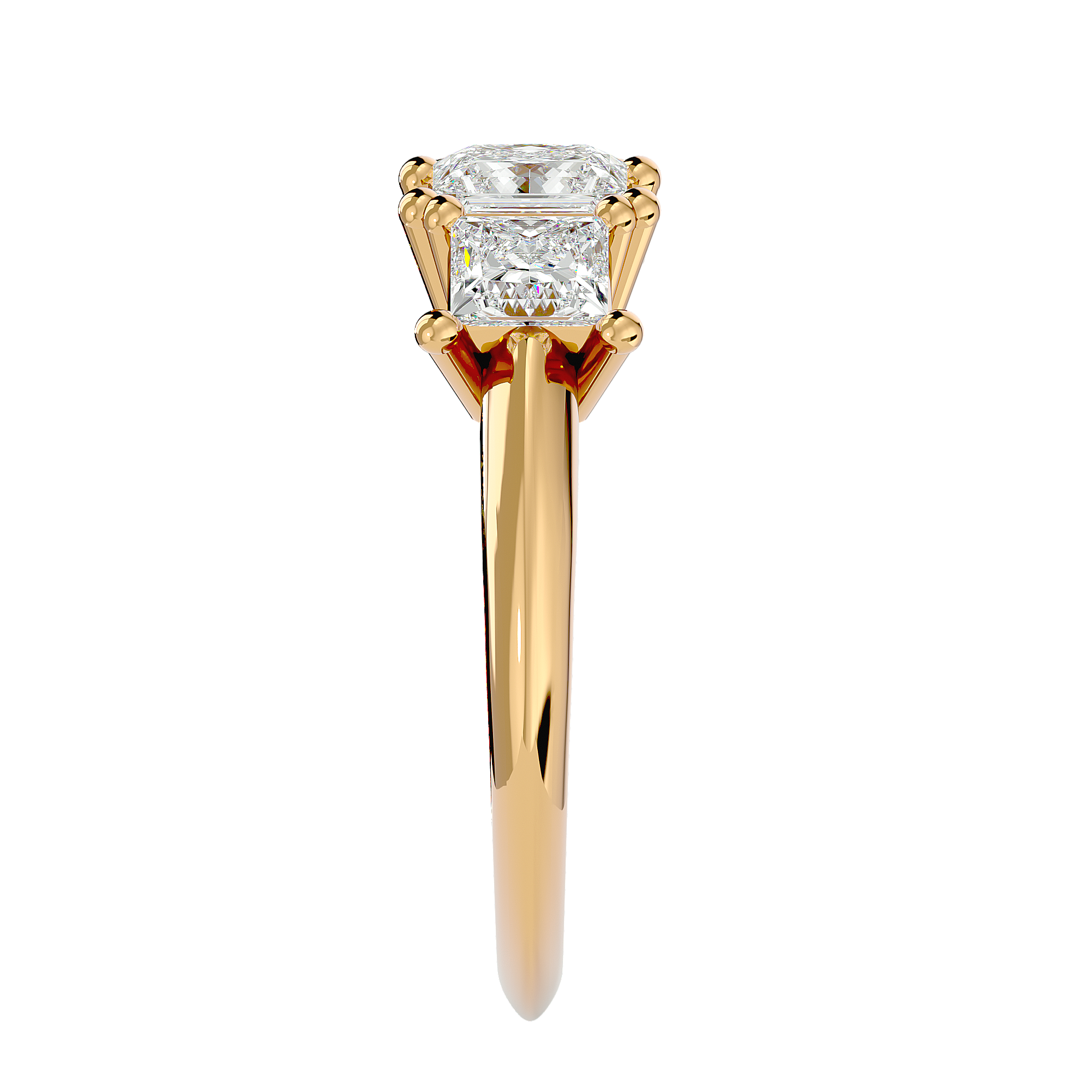 Natalia Three Stone Ring