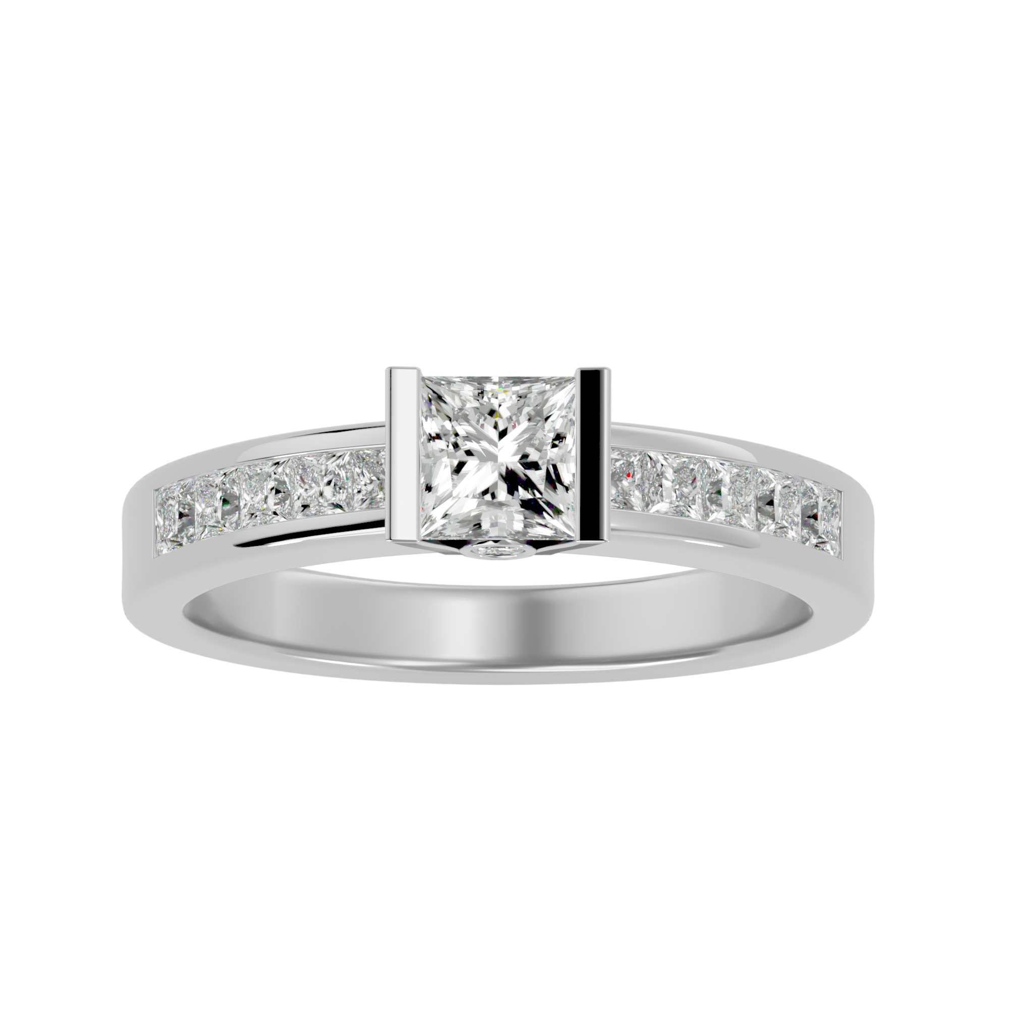 Omega Solitaire Ring