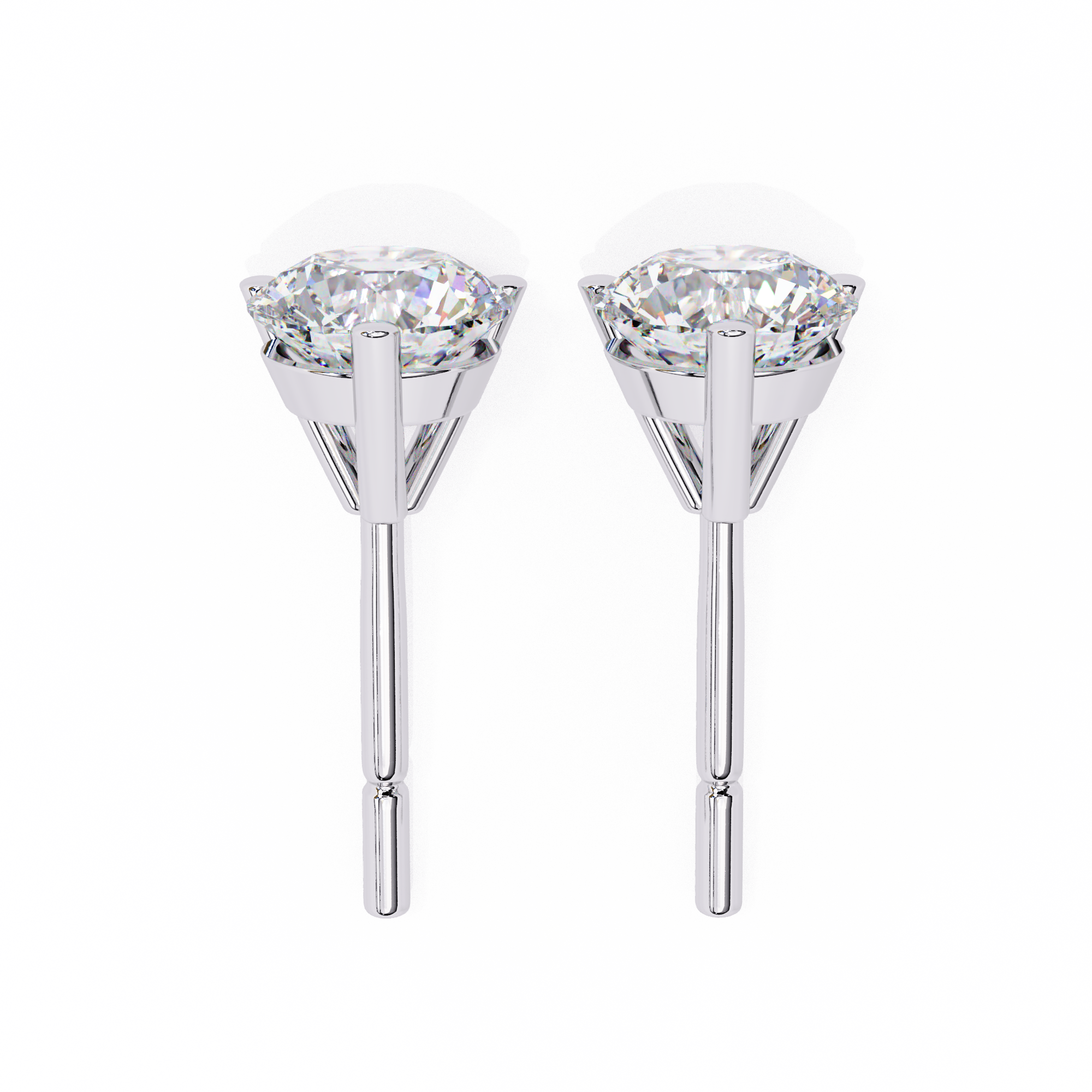 Claire Solitaire Earring