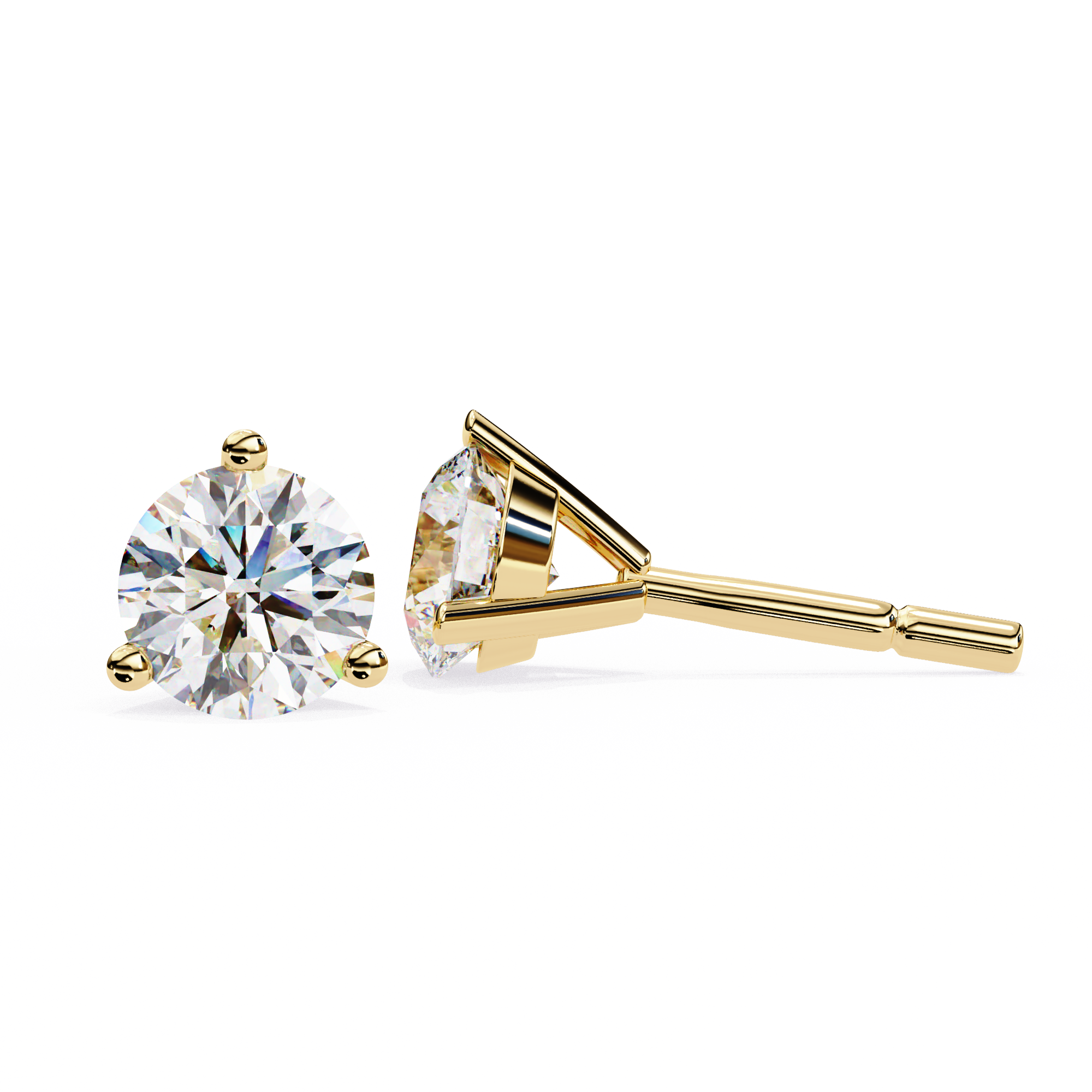 Claire Solitaire Earring