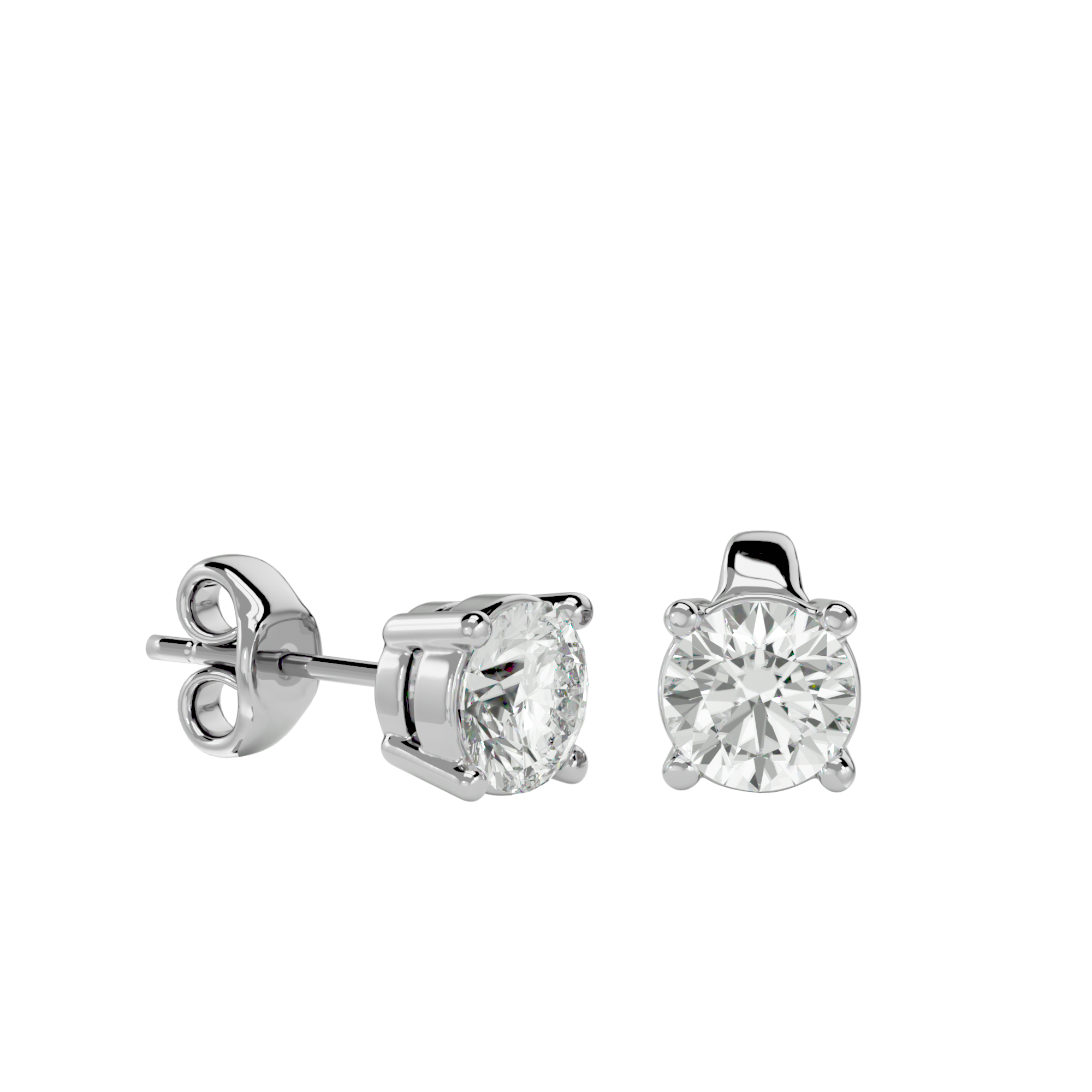 Ava Solitaire Earring