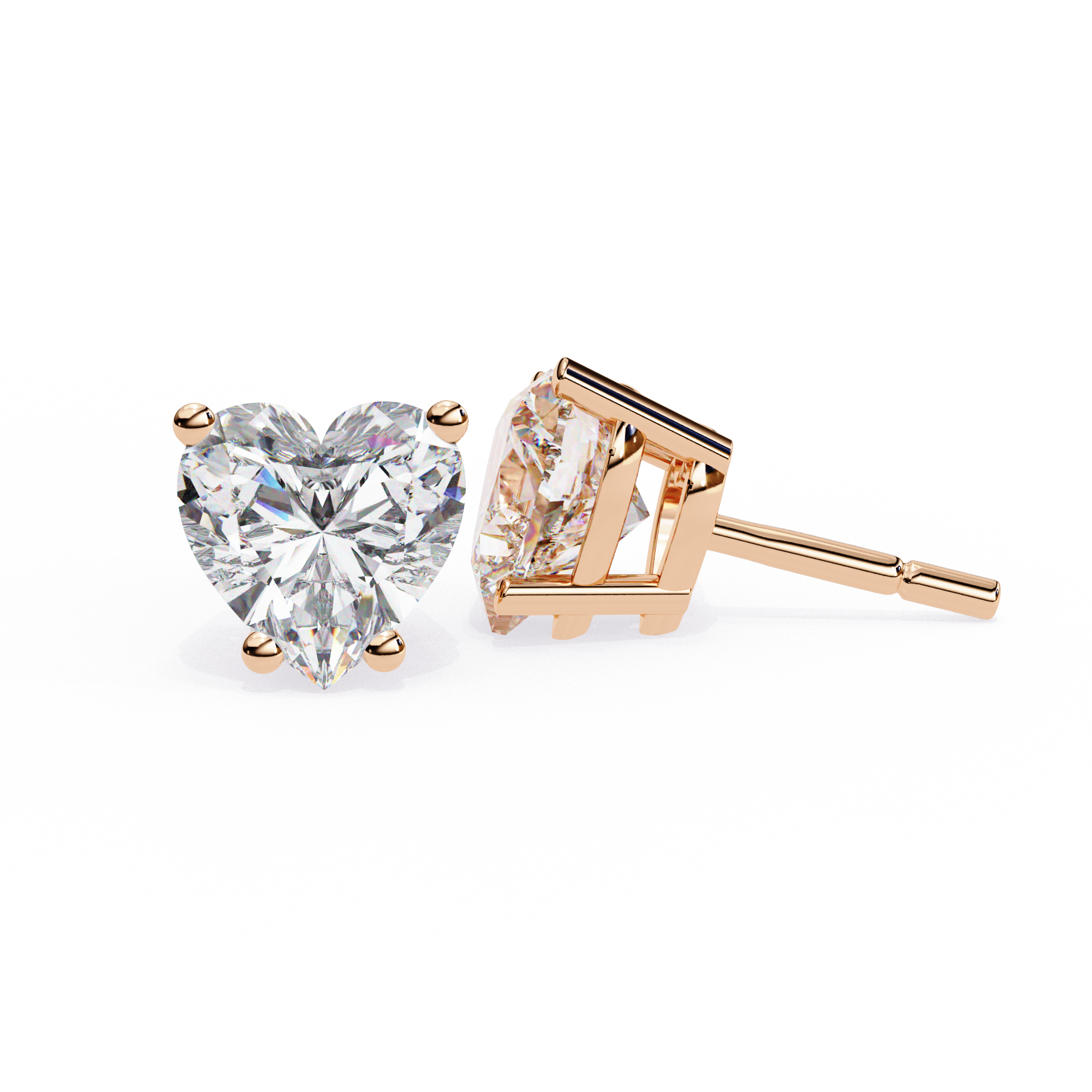 Caterina Solitaire Earring