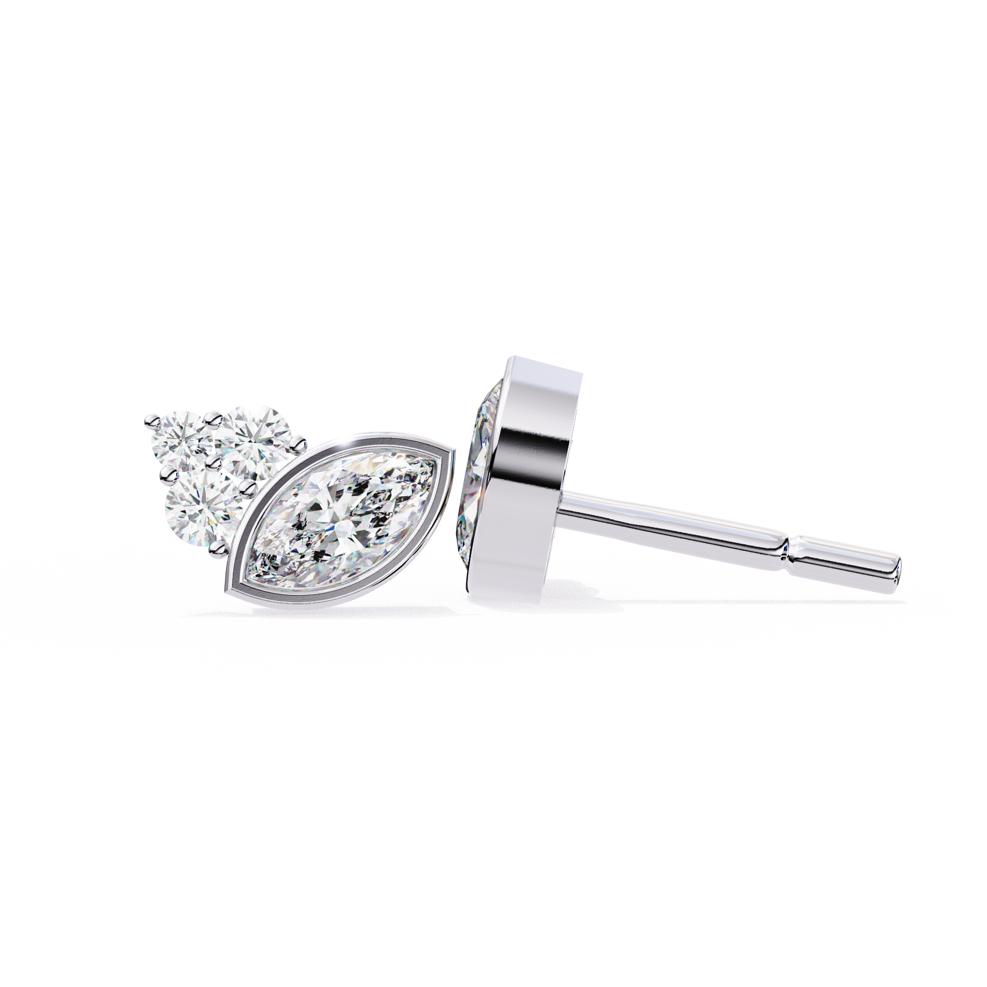 Luella Solitaire Earring