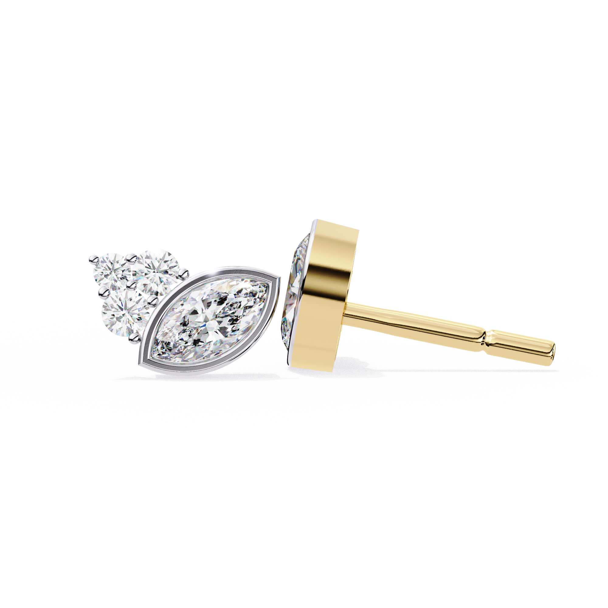Luella Solitaire Earring