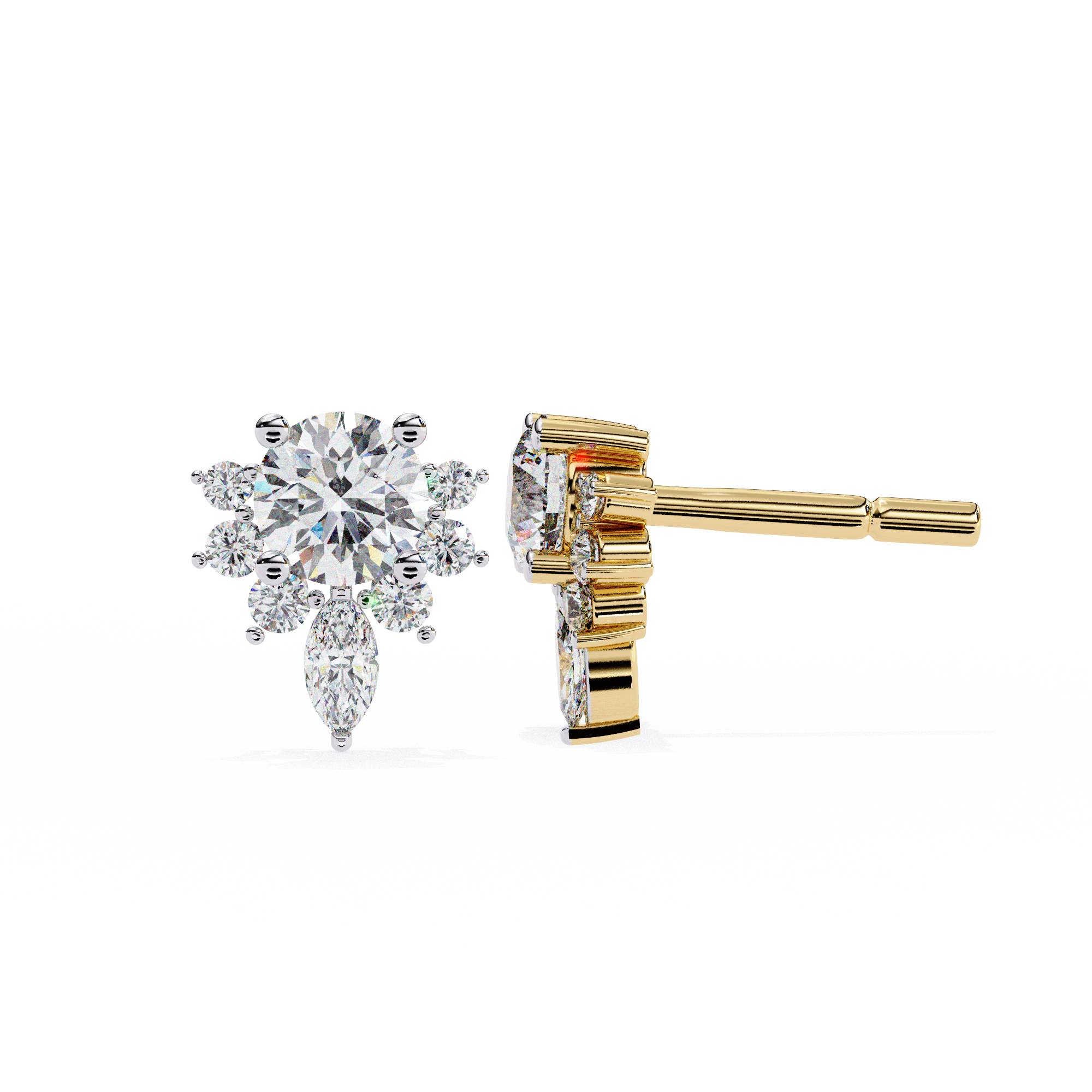 Bethany Solitaire Earring