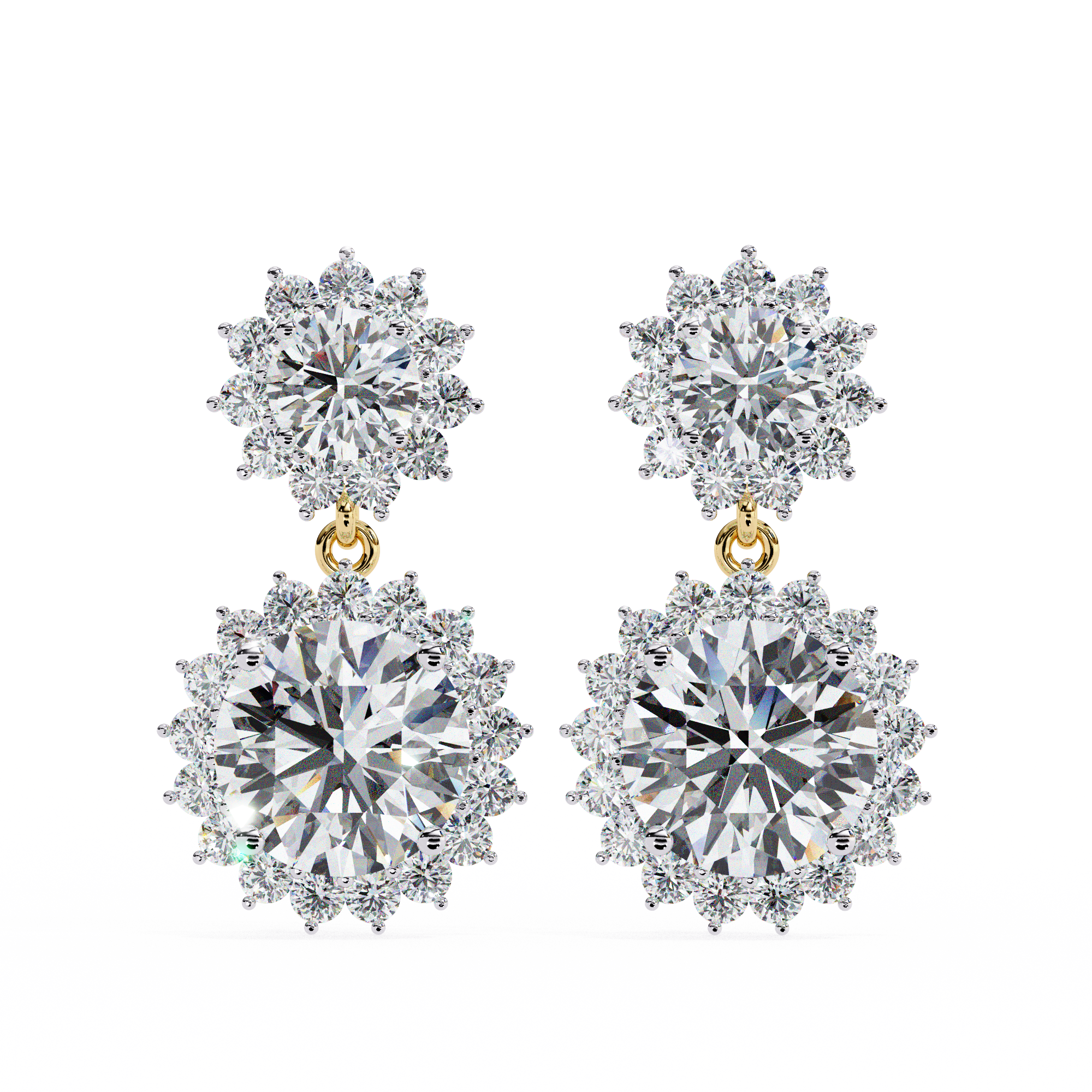 Mallory Solitaire Earring