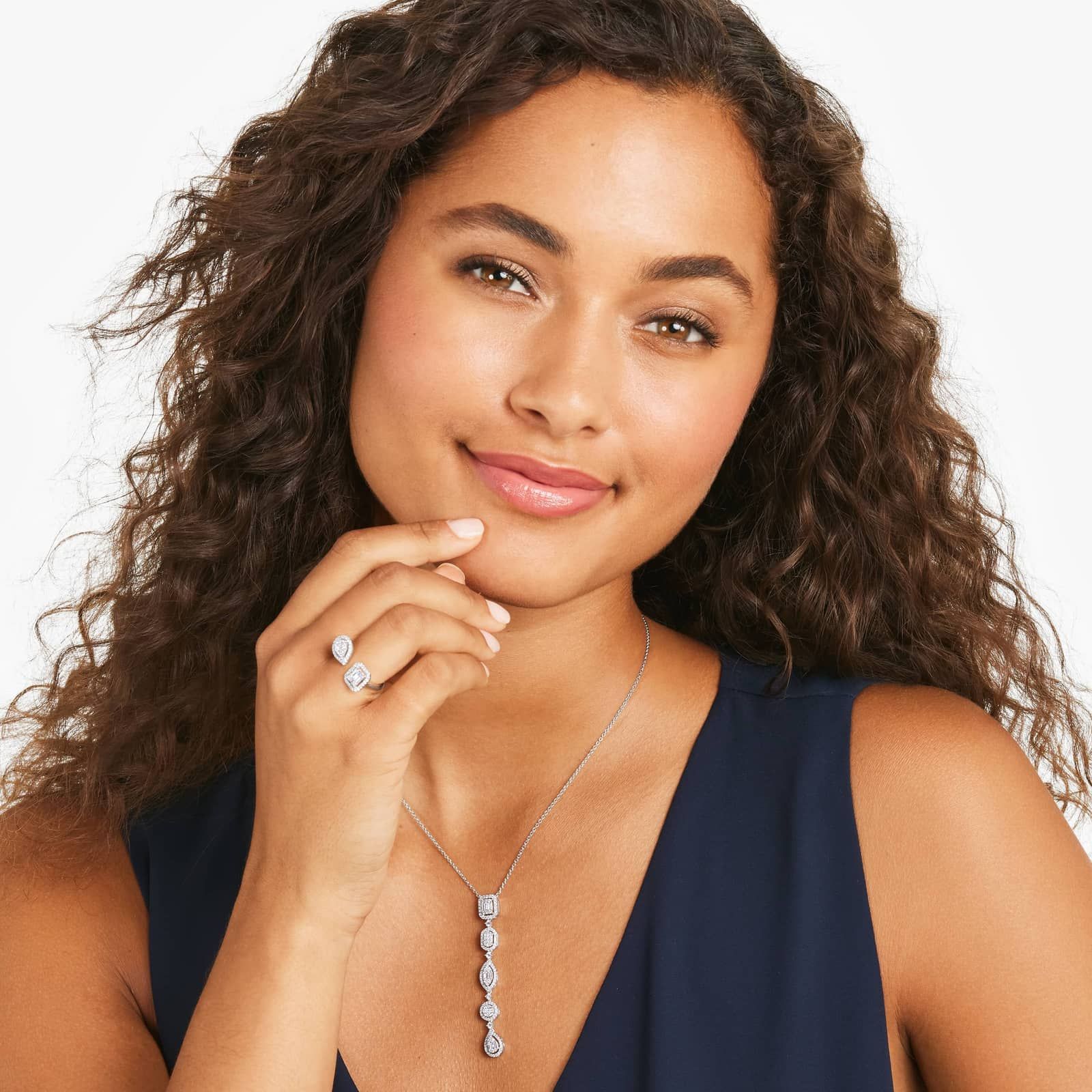 Freya Tennis Necklace