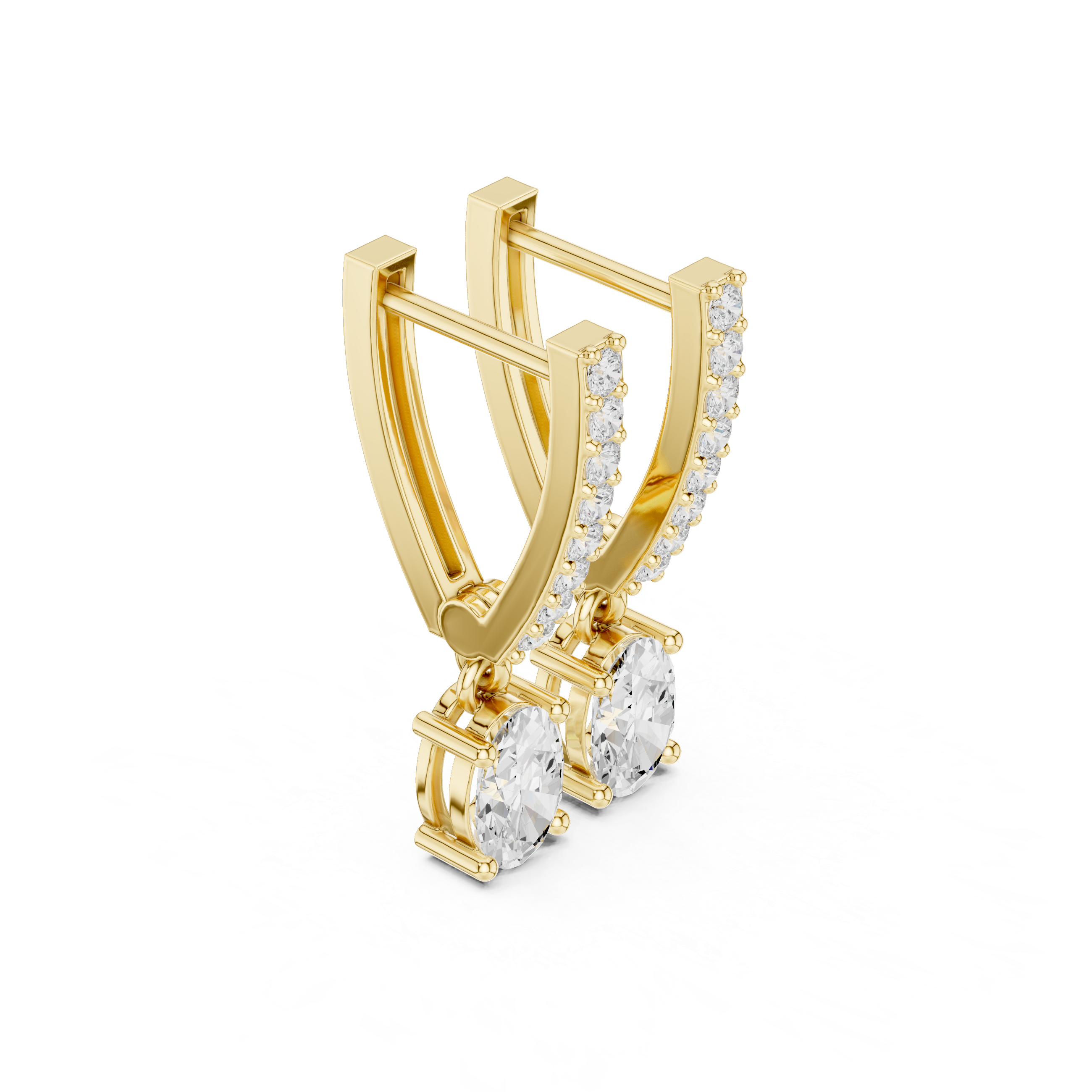 Cordelia Solitaire  Earring