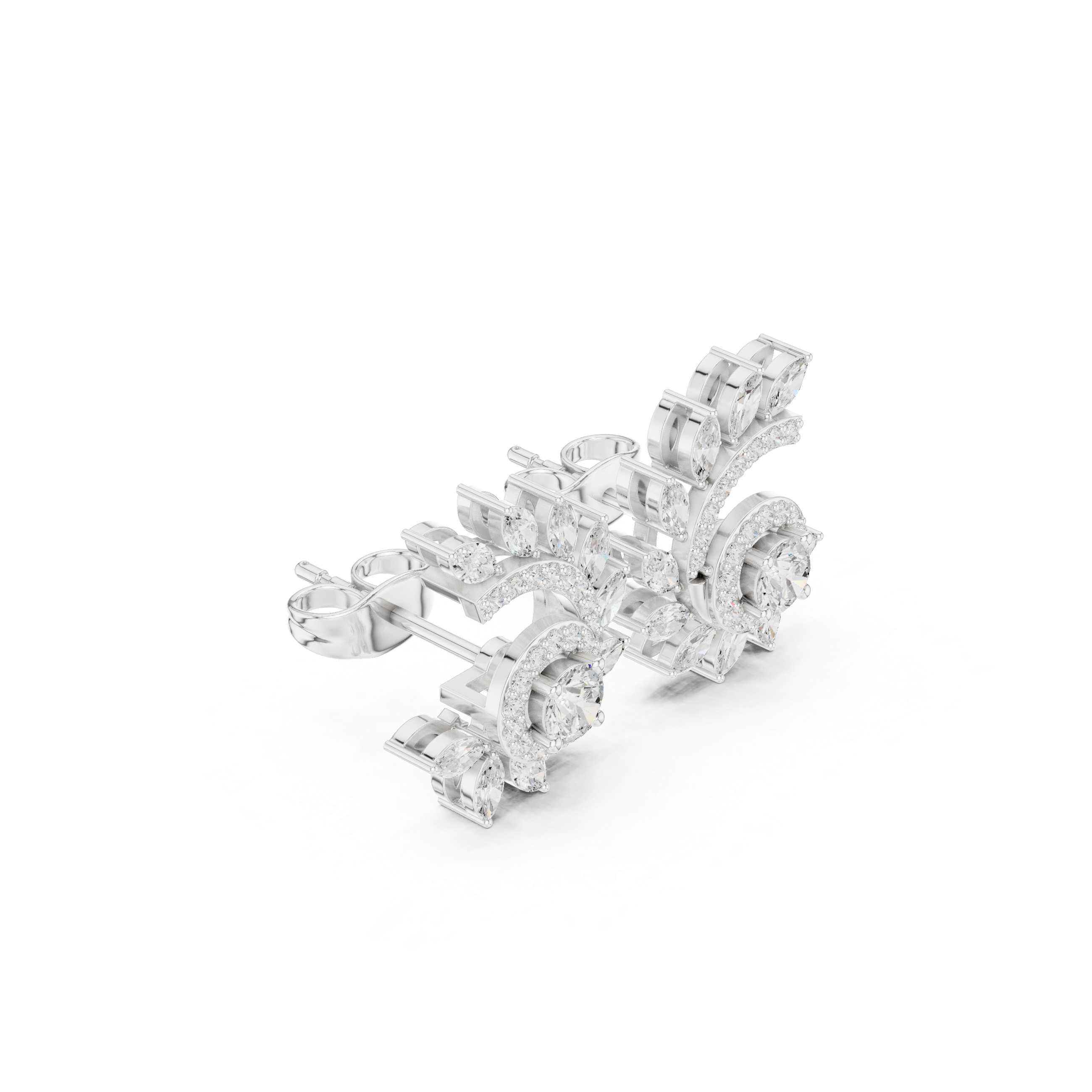 Samantha Solitaire Earring