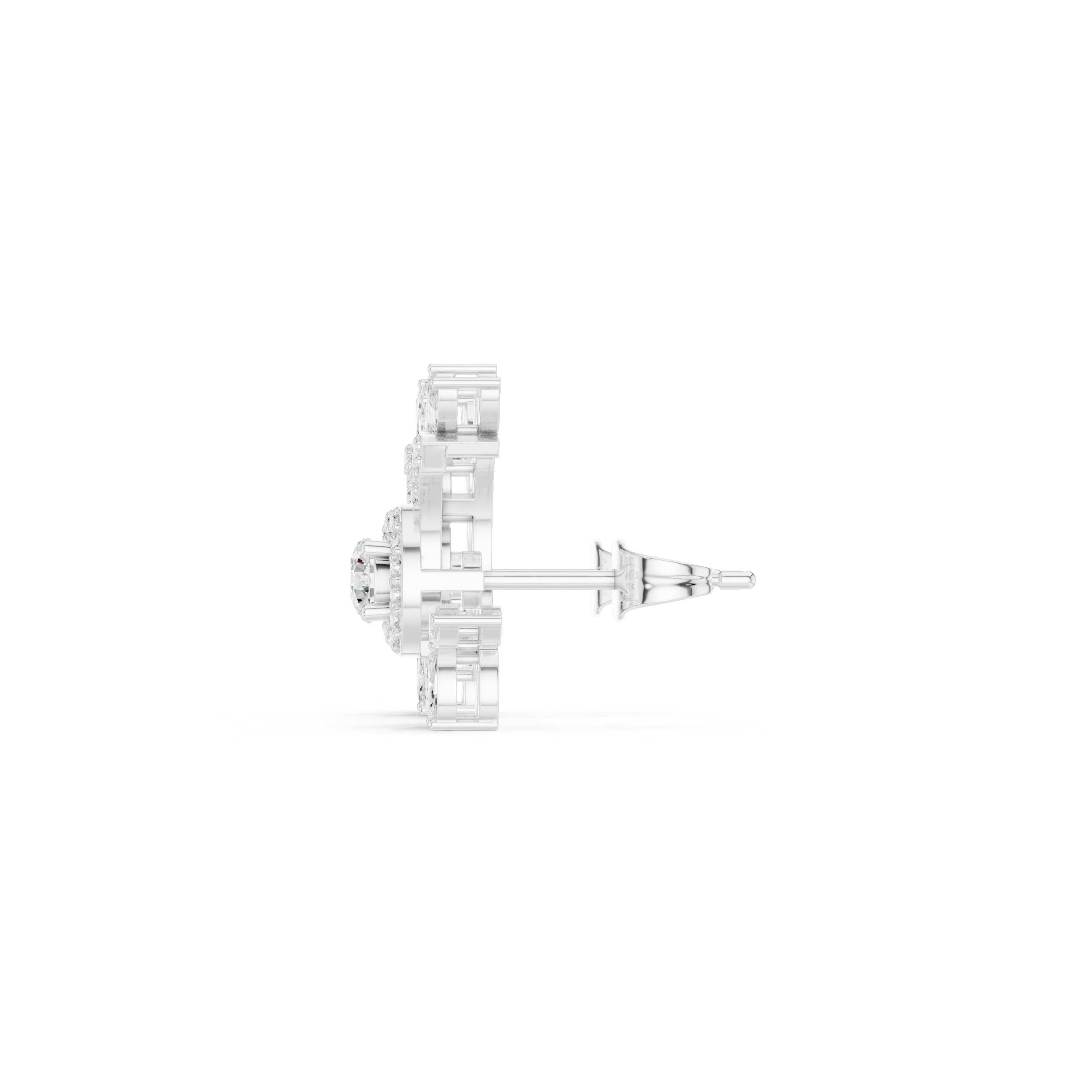 Samantha Solitaire Earring