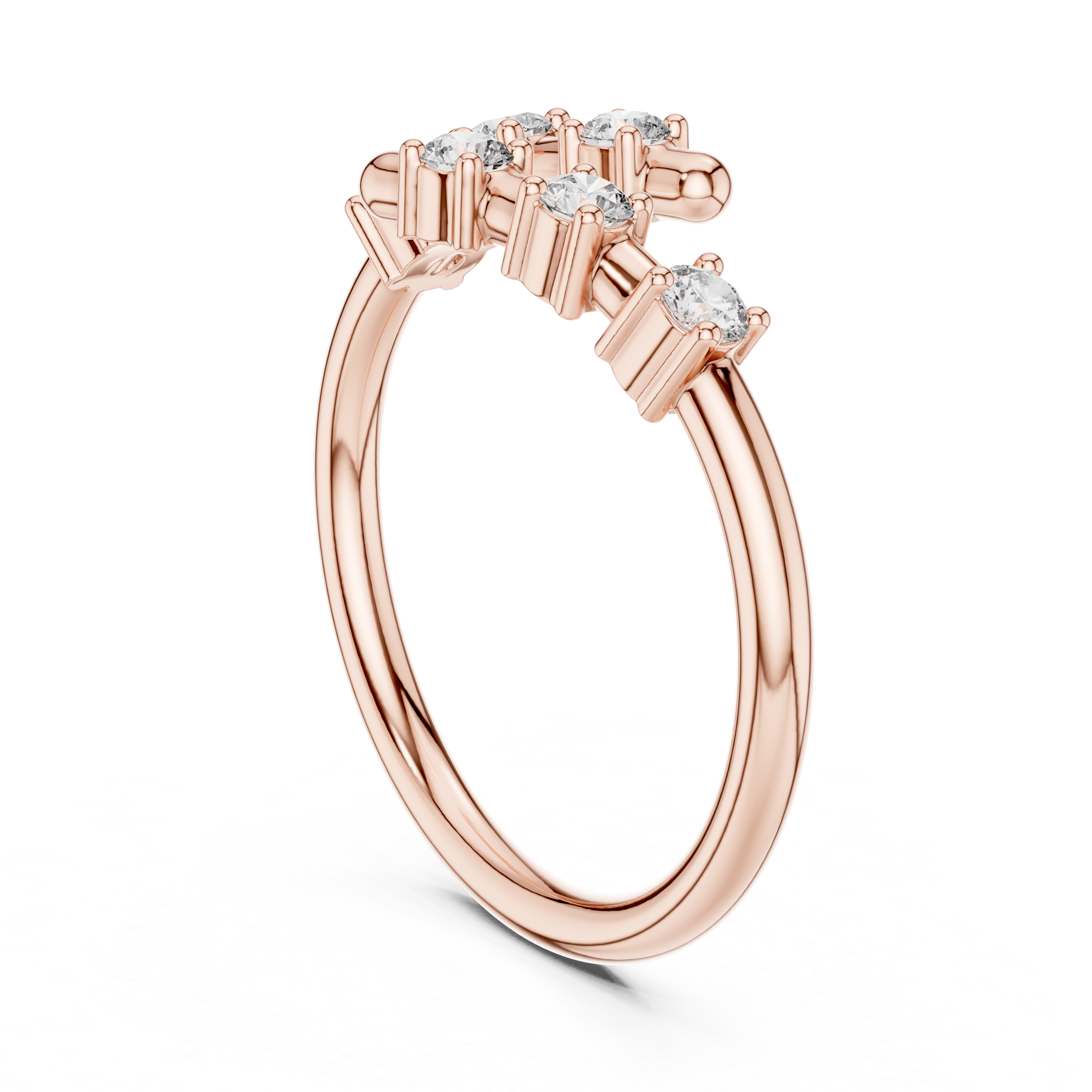 Alpha Diamond Ring