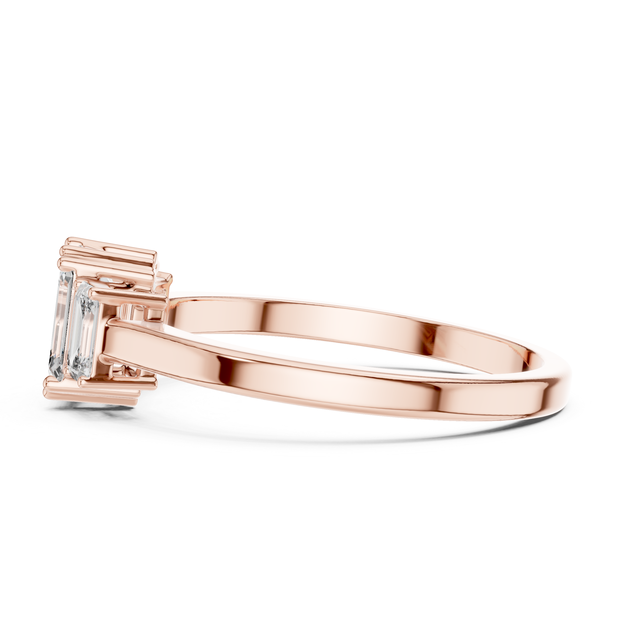 Odette Three Stone Ring