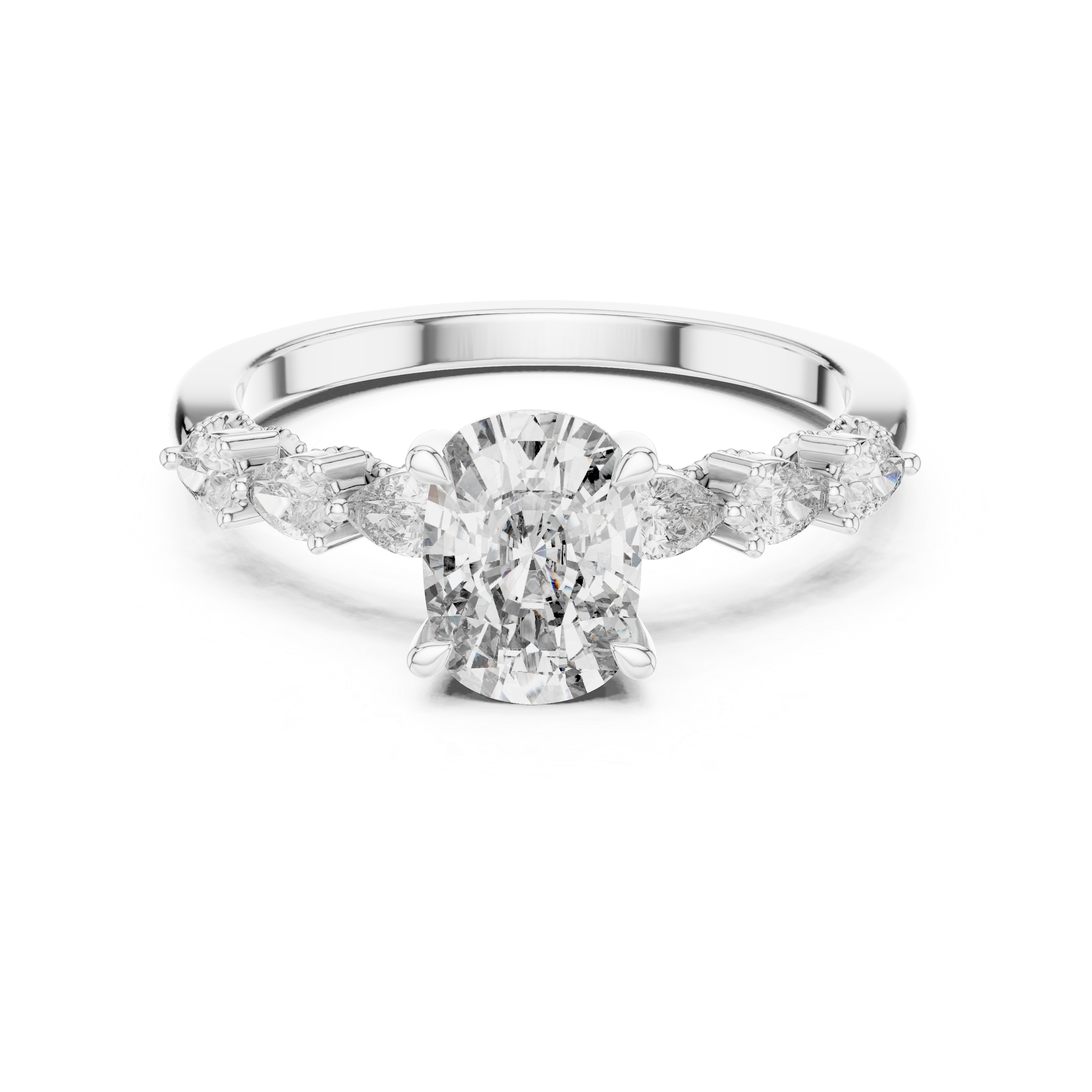 Eleanor Solitaire  Ring