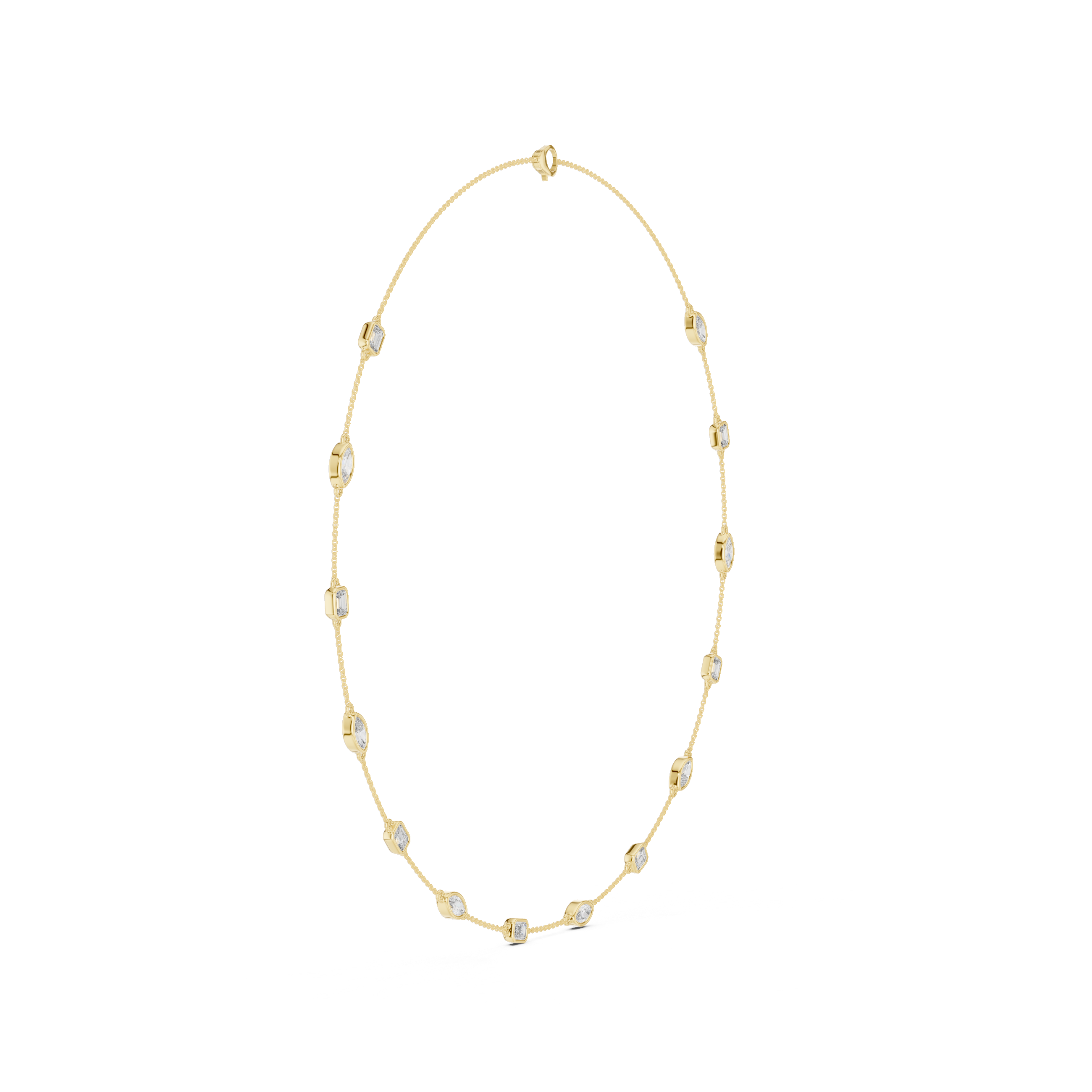 Rosa Diamond Necklace