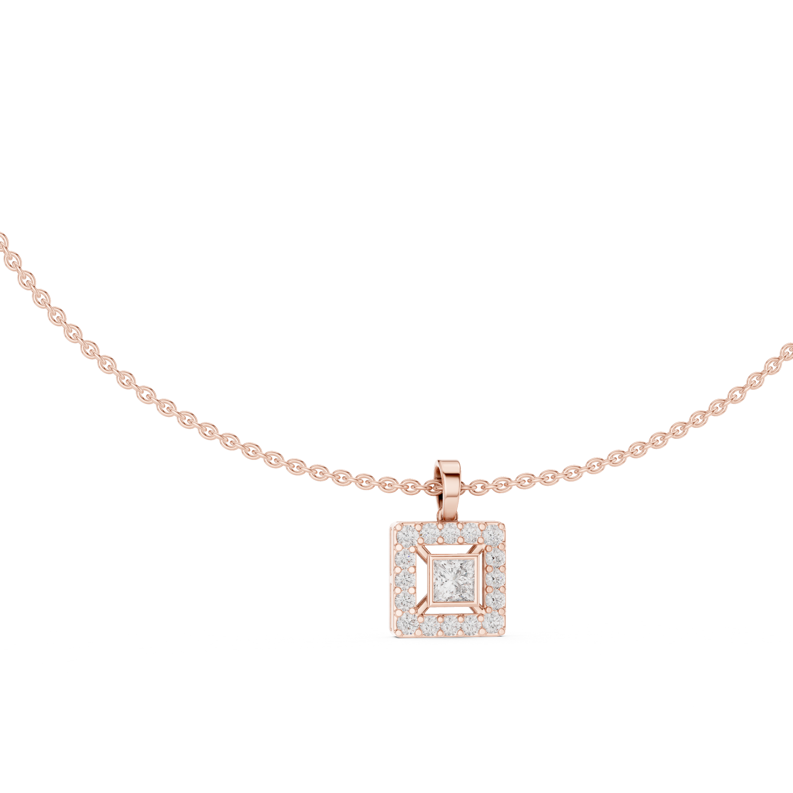 Flora Solitaire Pendant