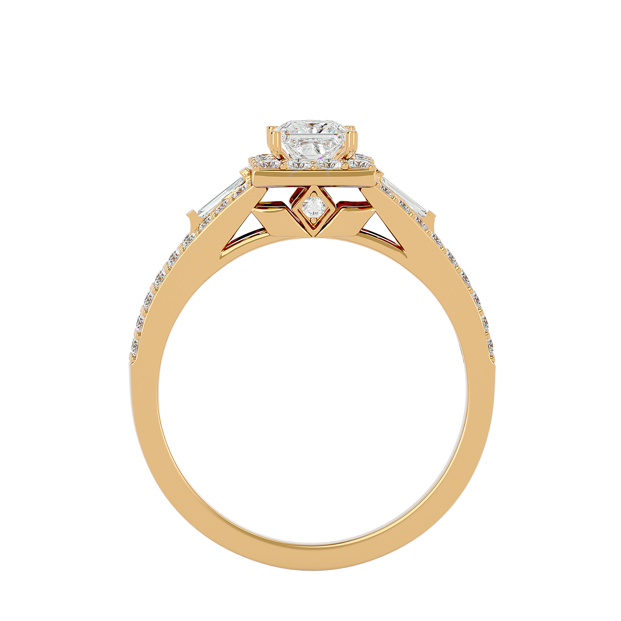 Hailey Halo Ring