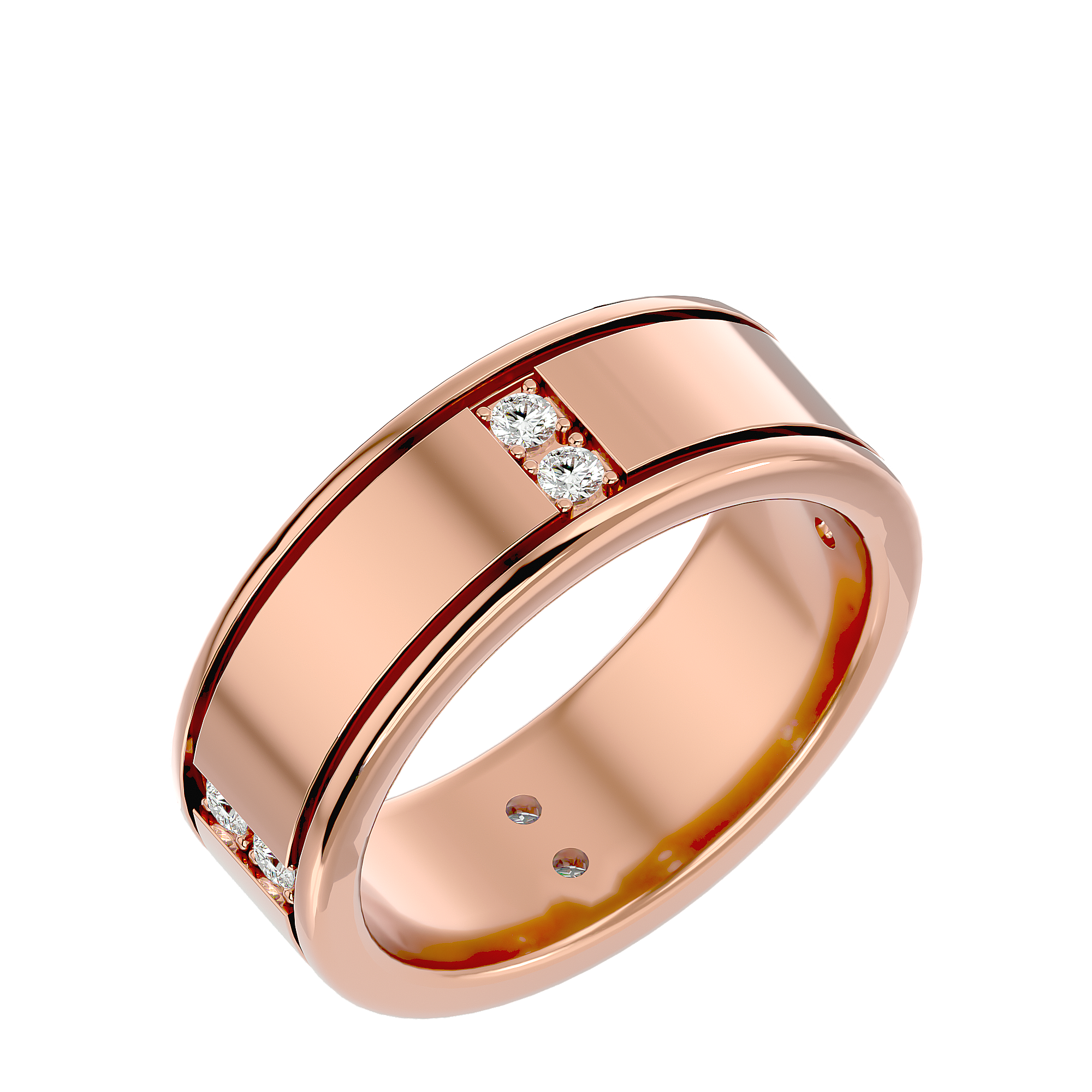 Frederick Mens Studded  Ring