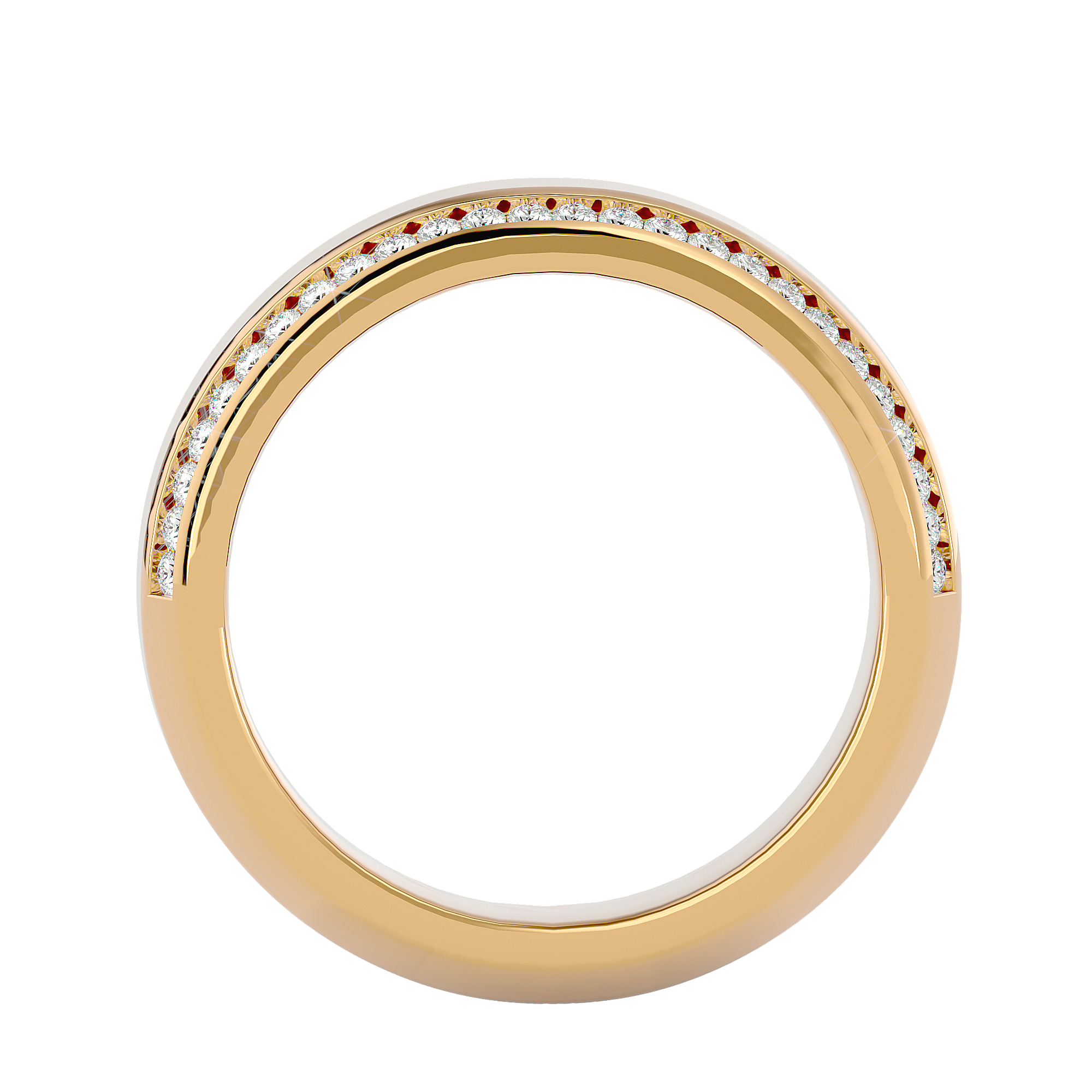 Vega Mens Studded  Ring