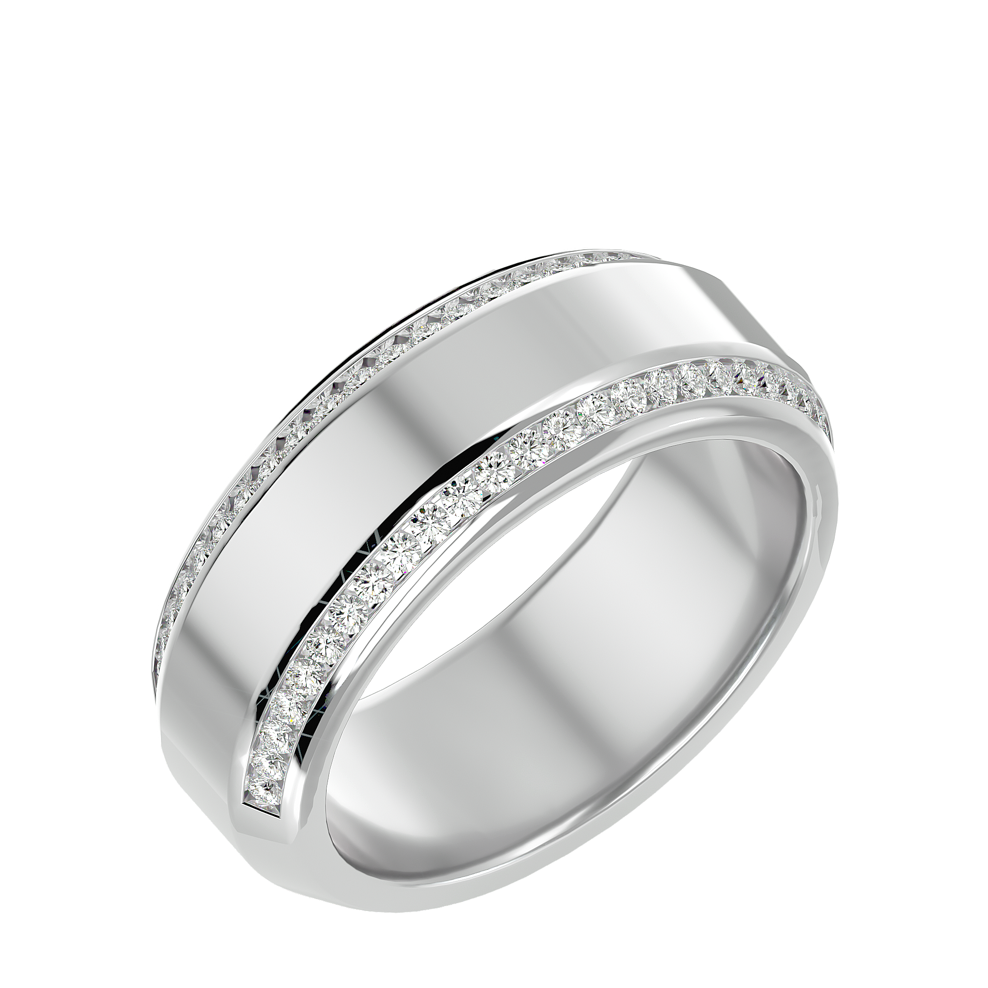 Vega Mens Studded  Ring