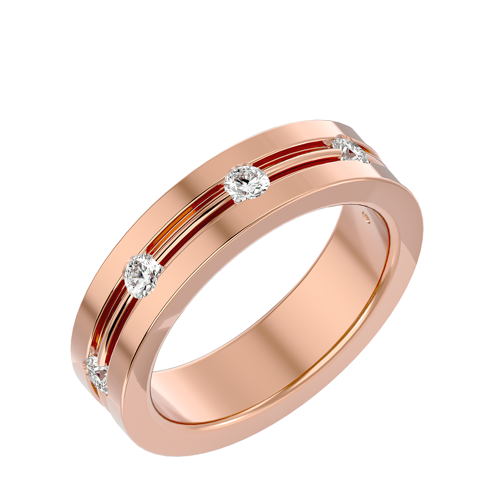 George Mens Studded  Ring