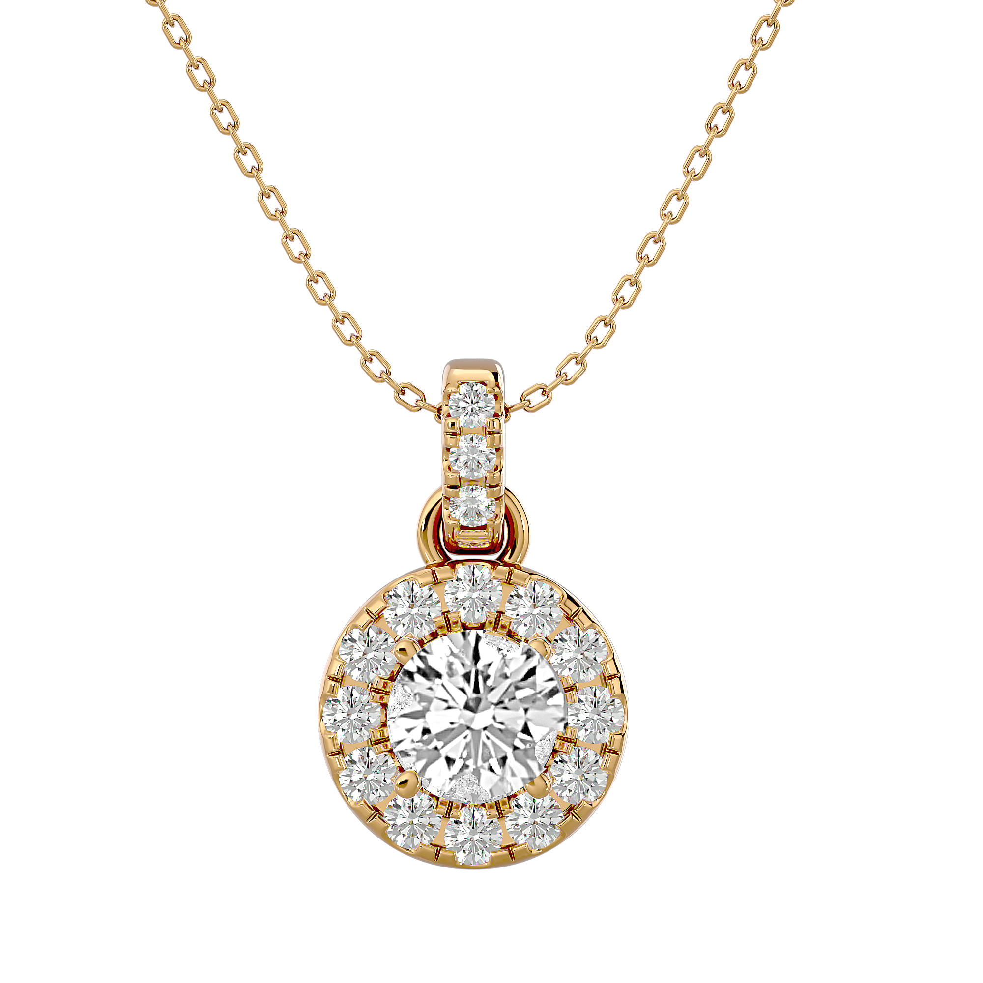 Bijou Solitaire Pendant