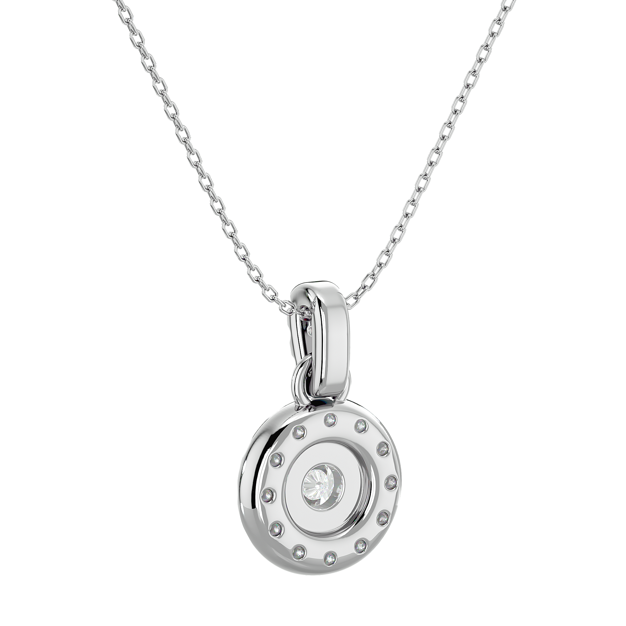 Bijou Solitaire Pendant